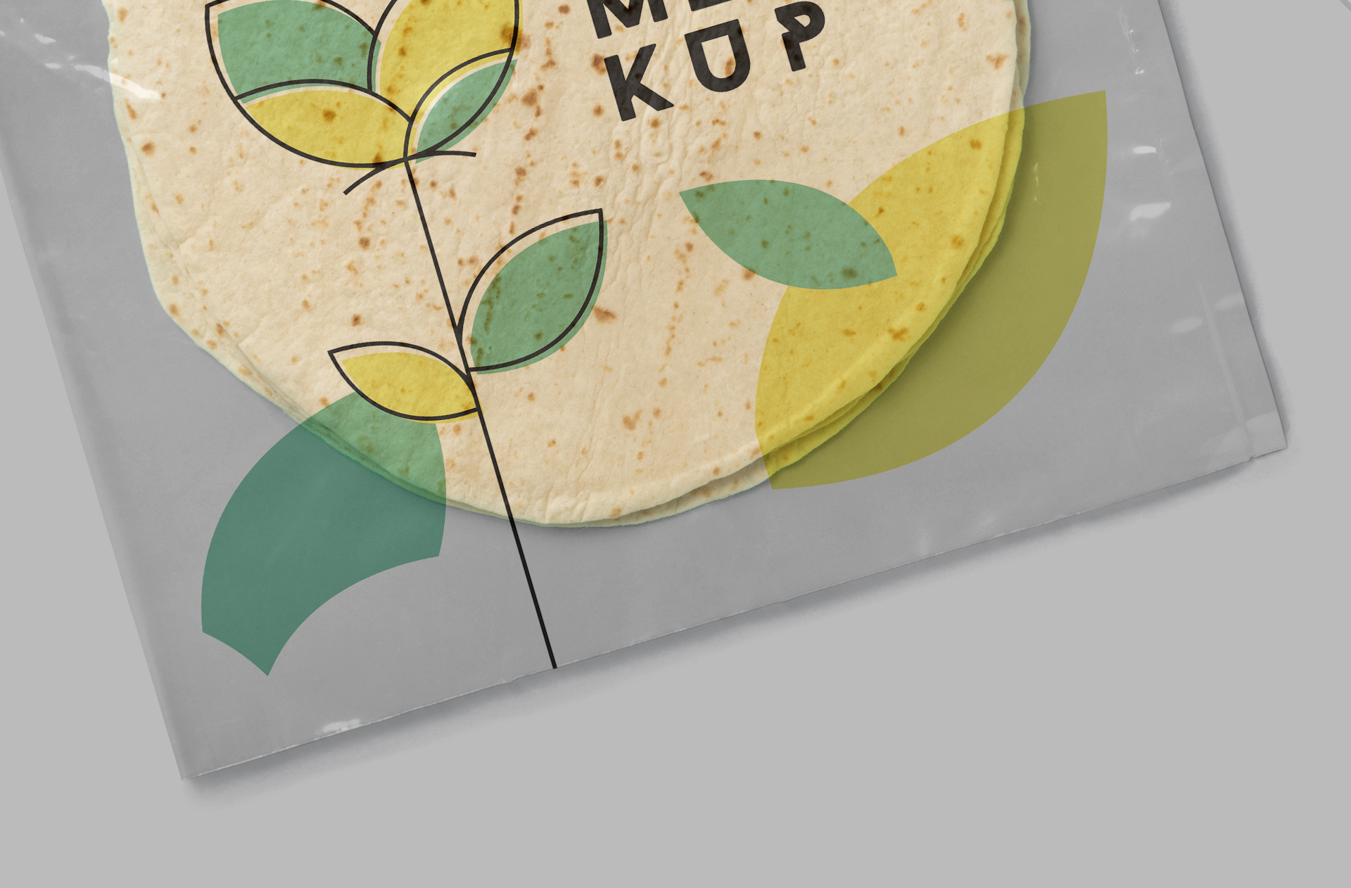 clear pouch packaging PSD