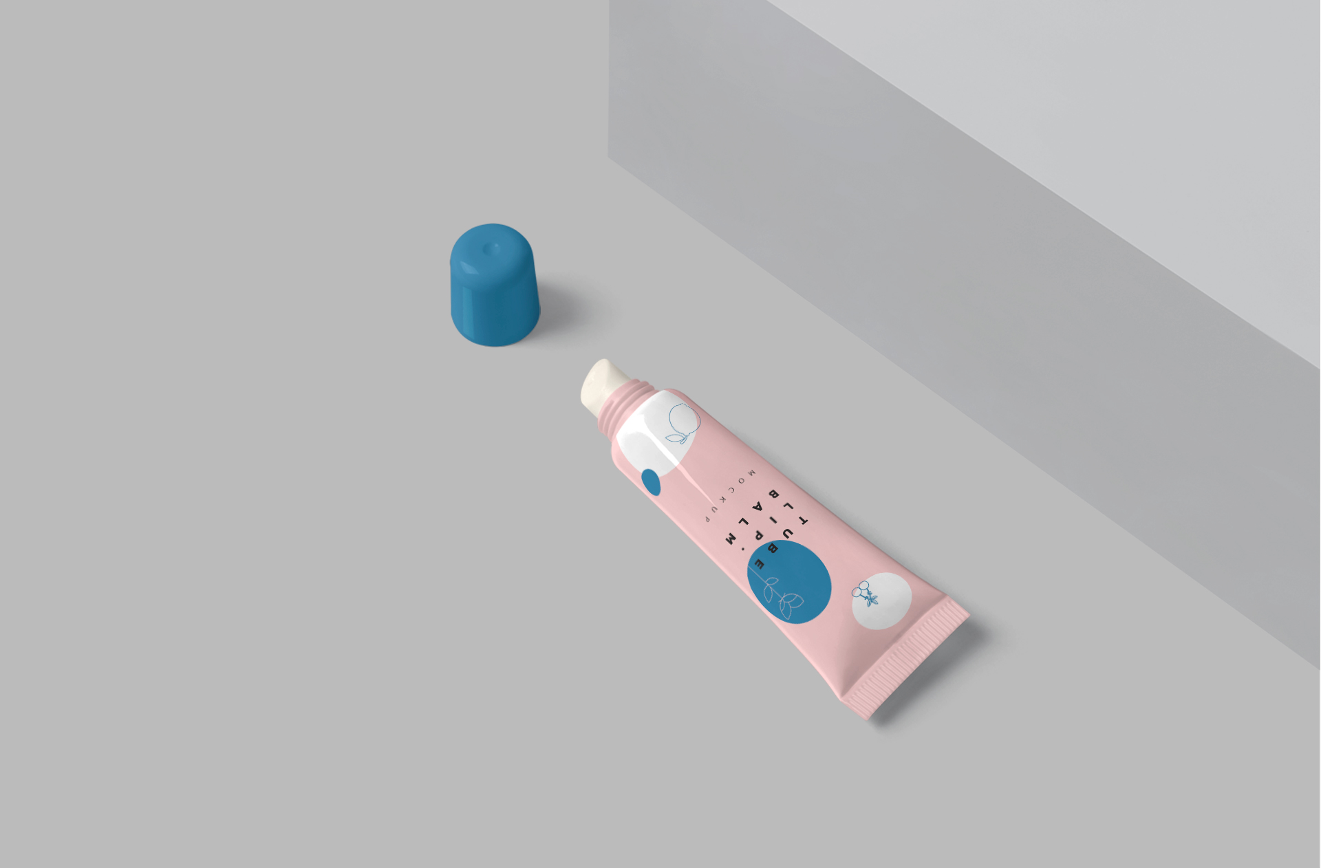 Customizable Lip Balm Tube Mockup for Branding