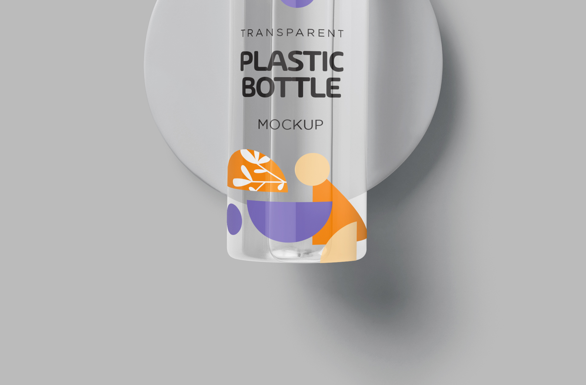 beverage bottle branding PSD