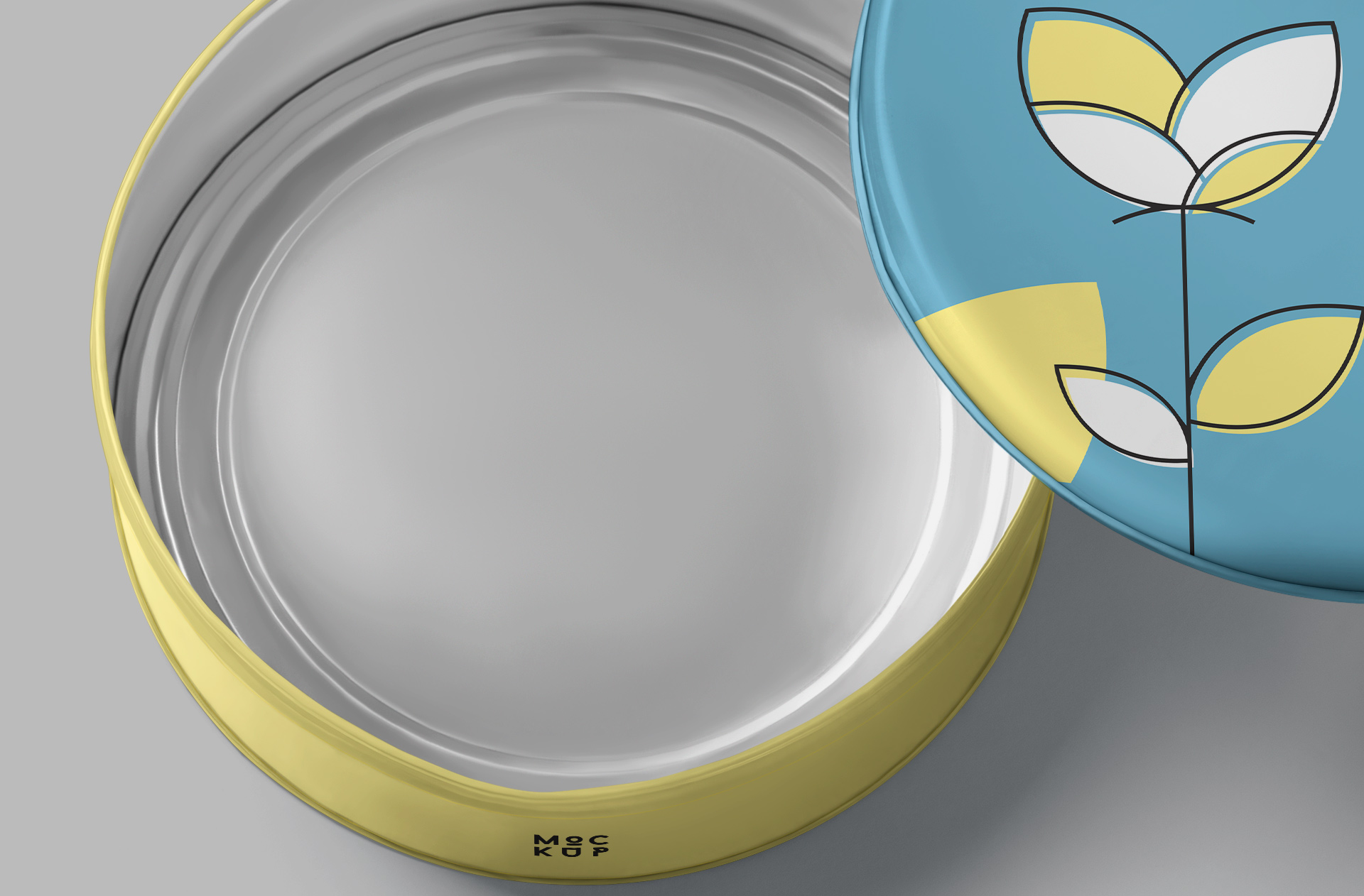 candy box label mock-up PSD