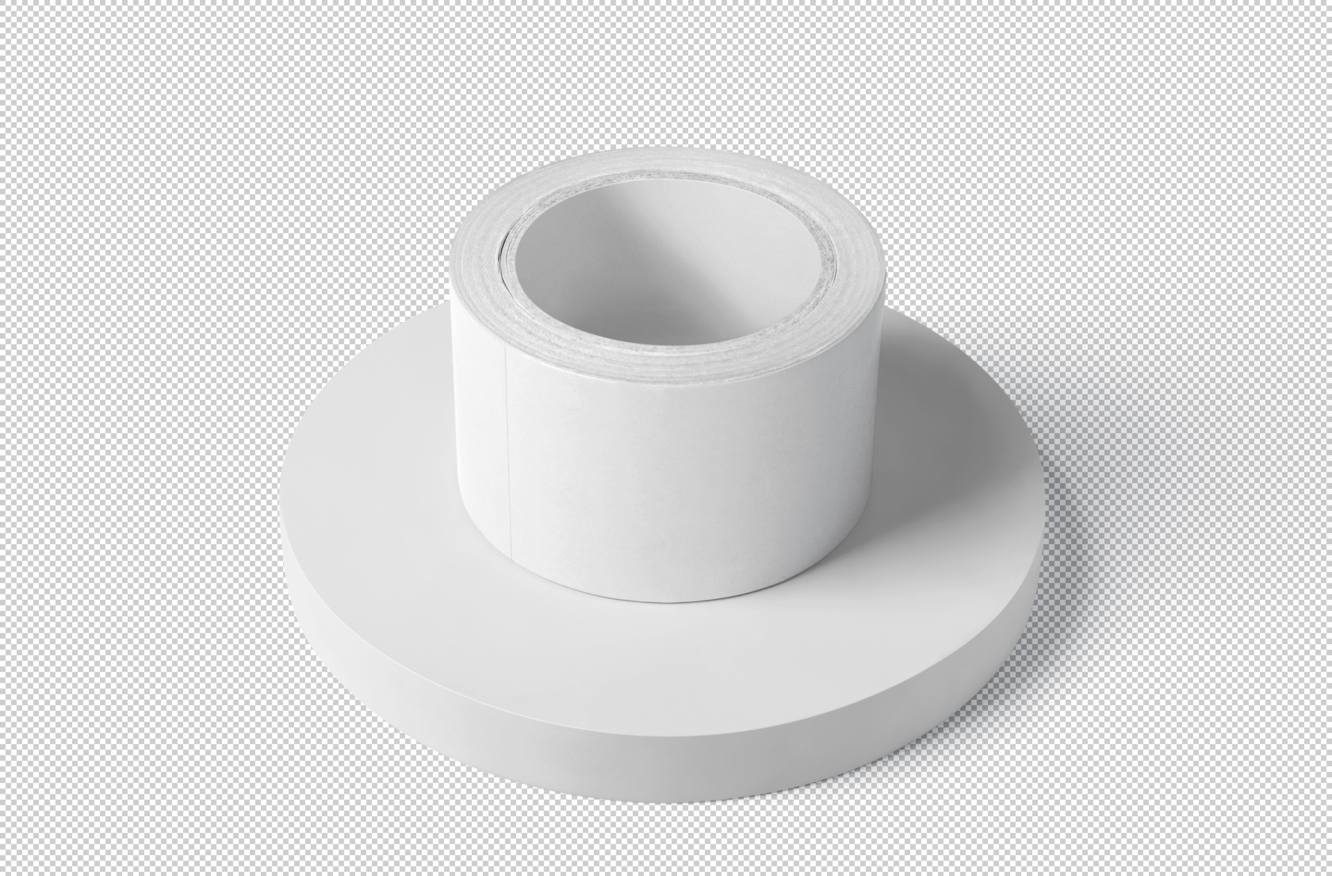 branding tape mockup PSD