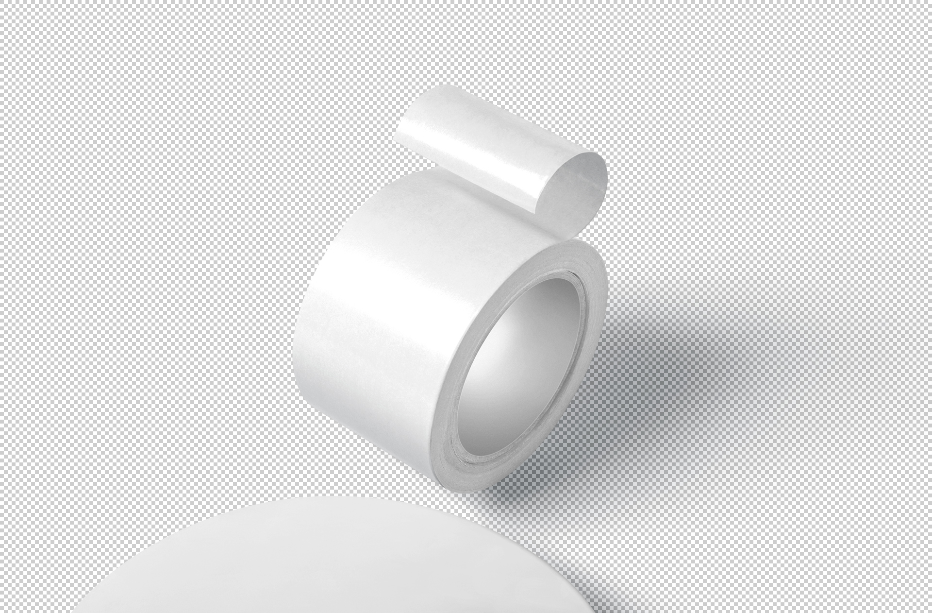 branding tape mockup PSD