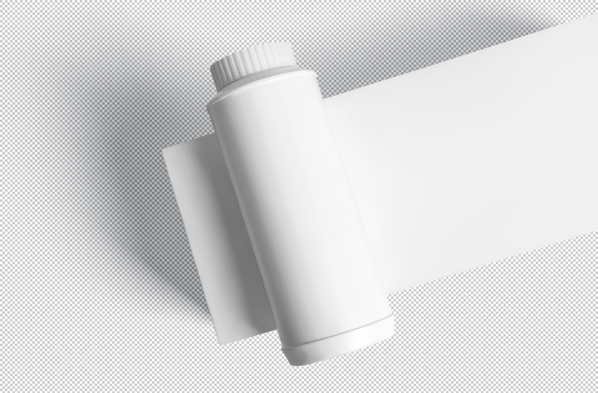 plastic bottle packaging PSD