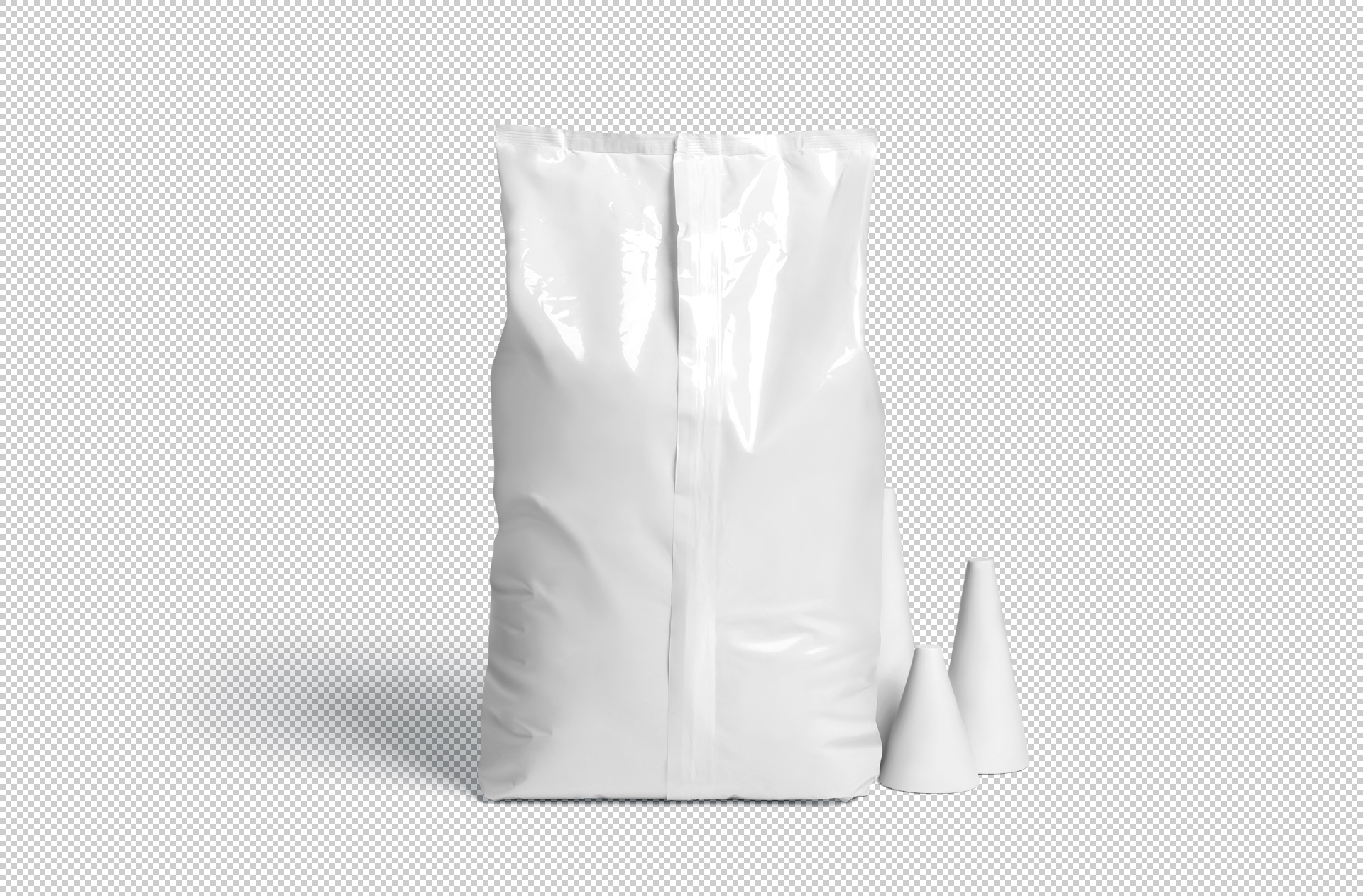 customizable food pouch mock-up