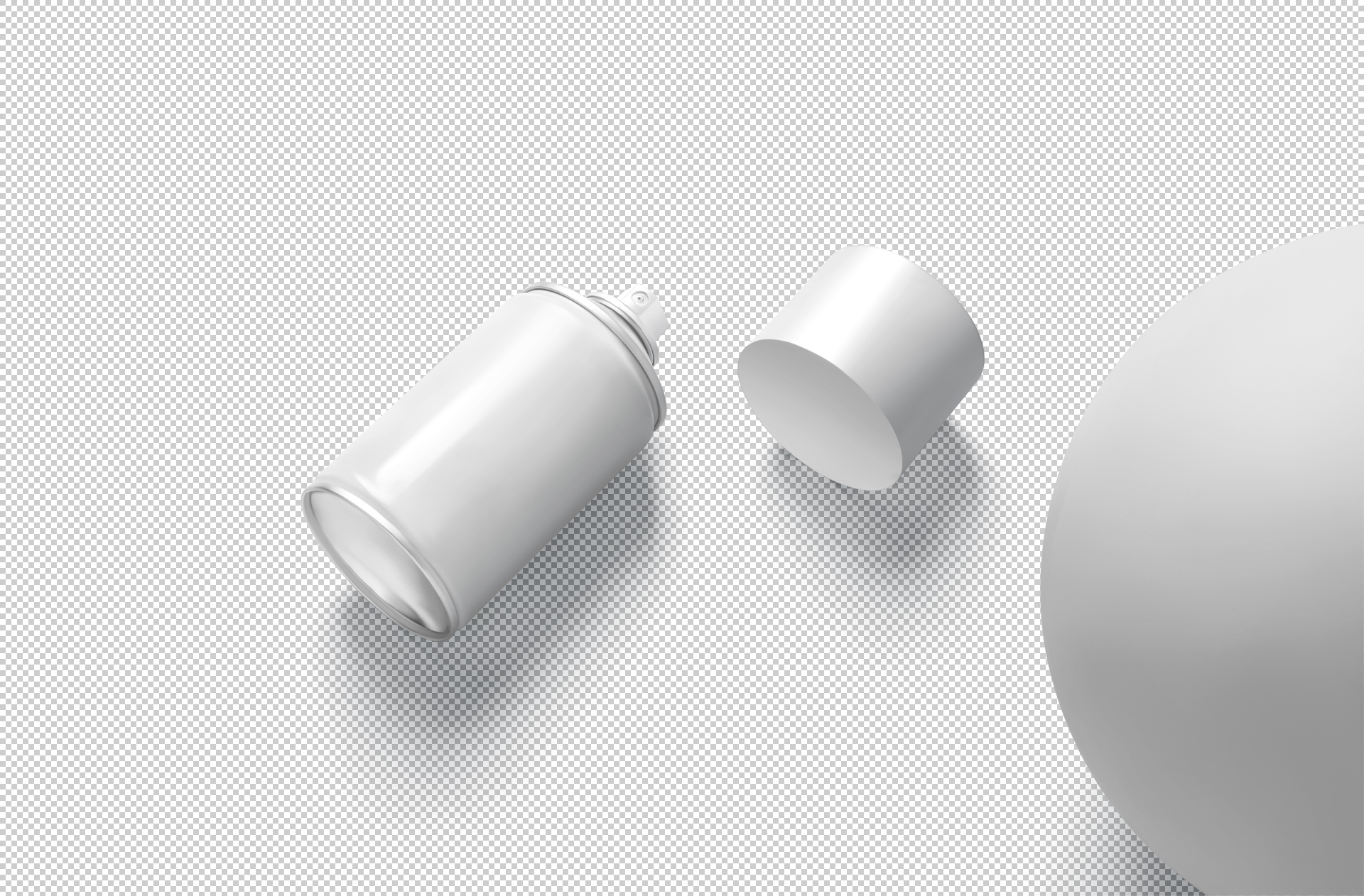 cosmetic spray bottle mockup