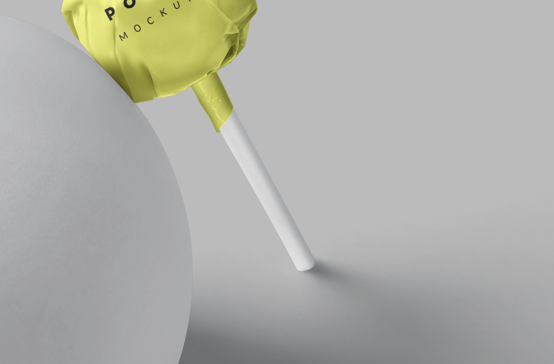 sweet label packaging PSD mock-up