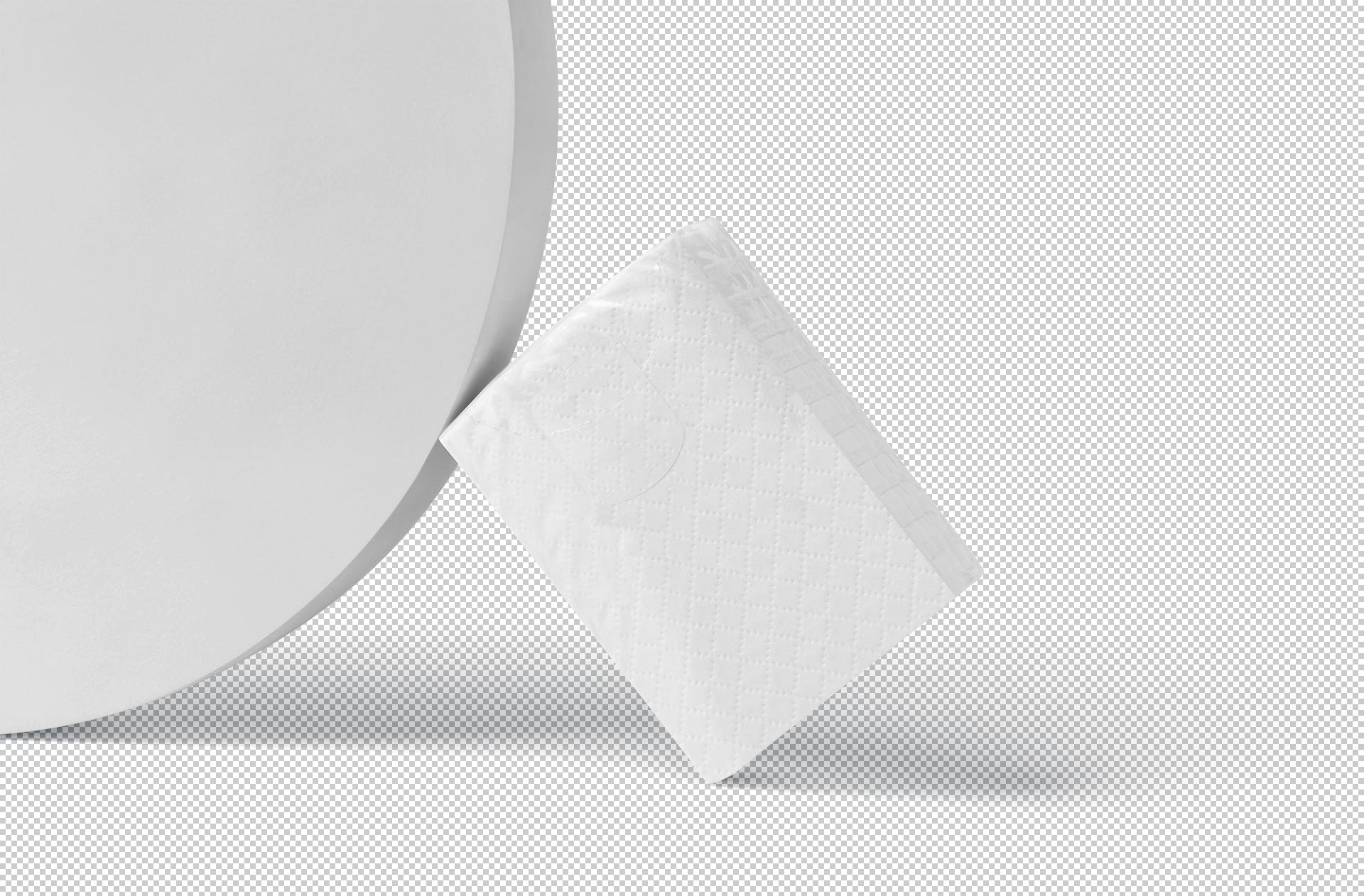 tissue branding PSD mock-up