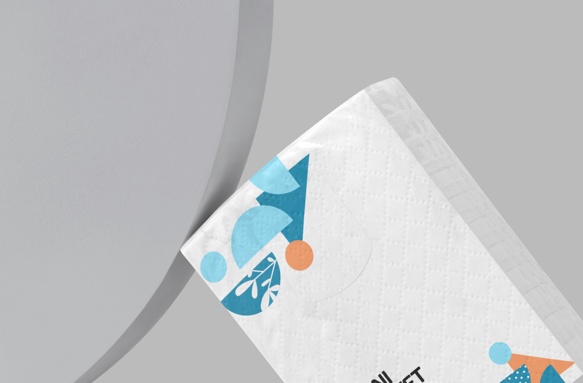 tissue branding PSD mock-up