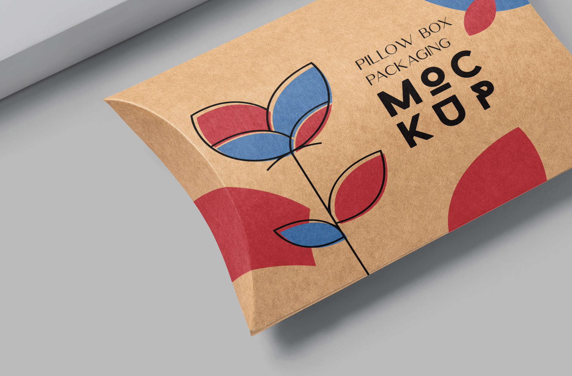 clear egg container design mock-up