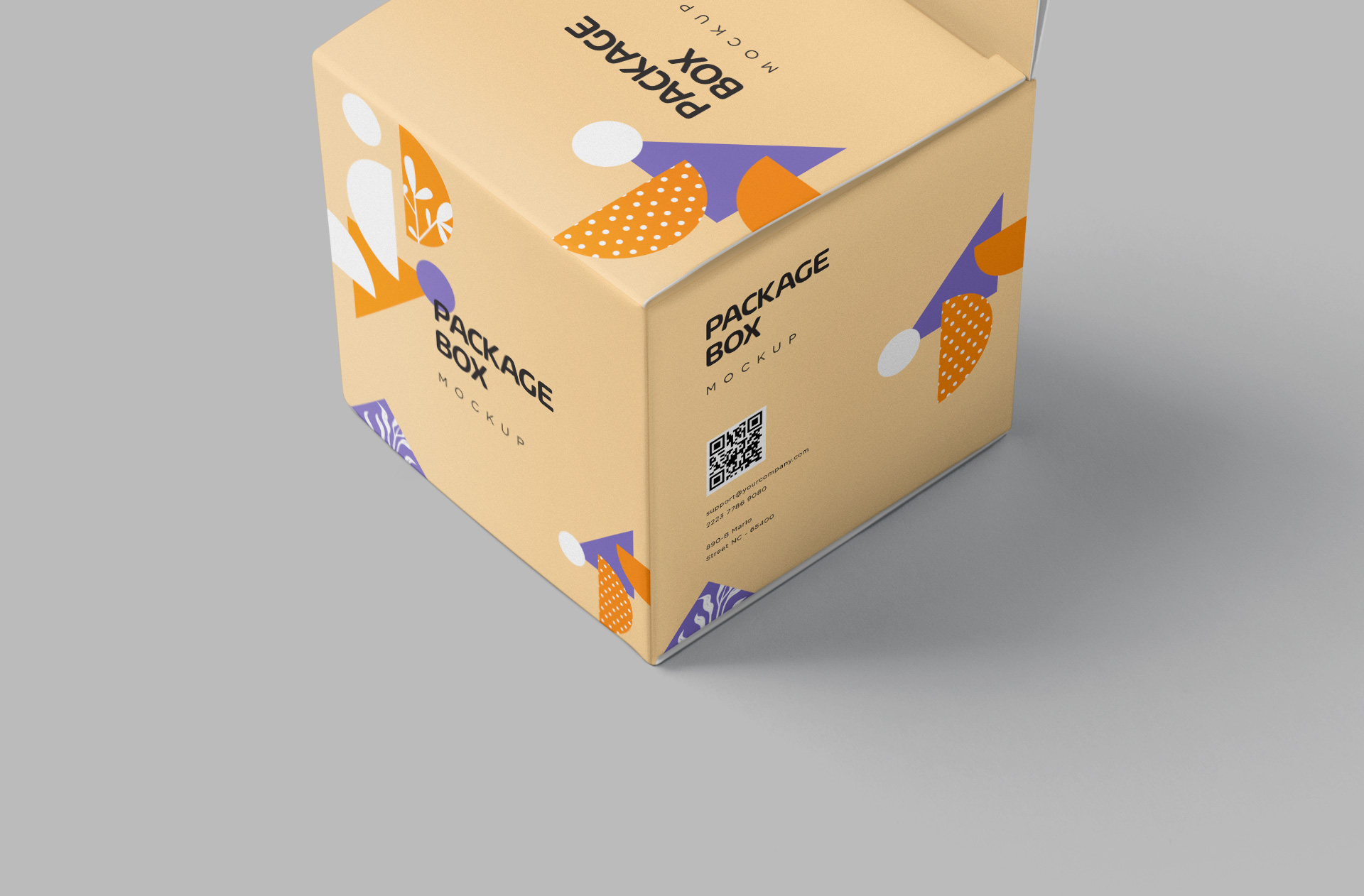 custom product packaging mock-up