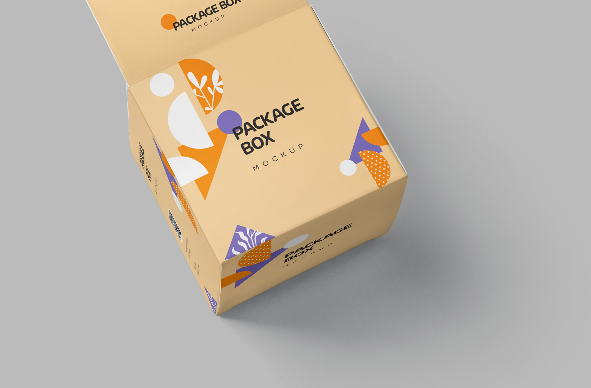 creative product display packaging PSD