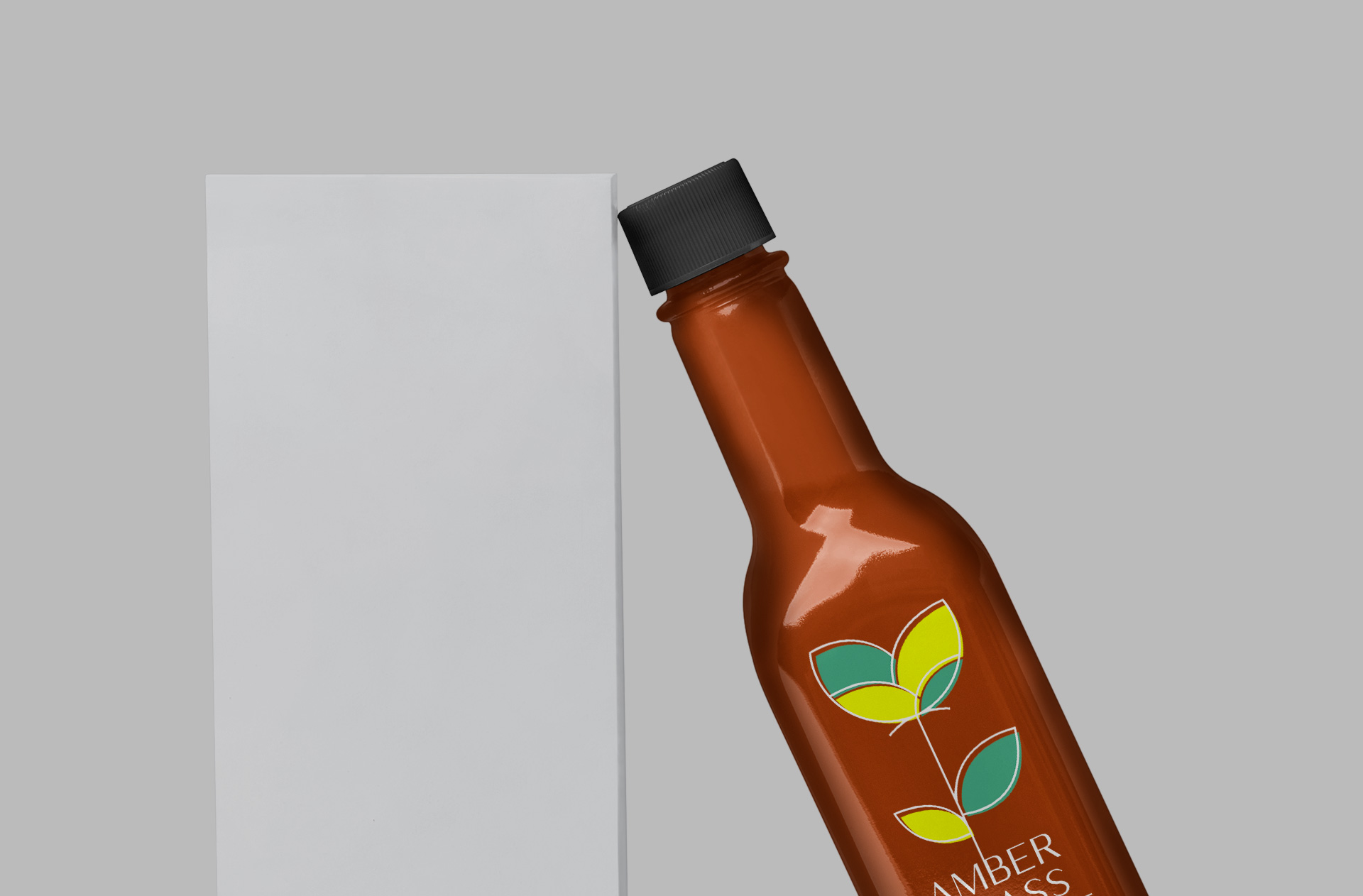 beverage container branding PSD