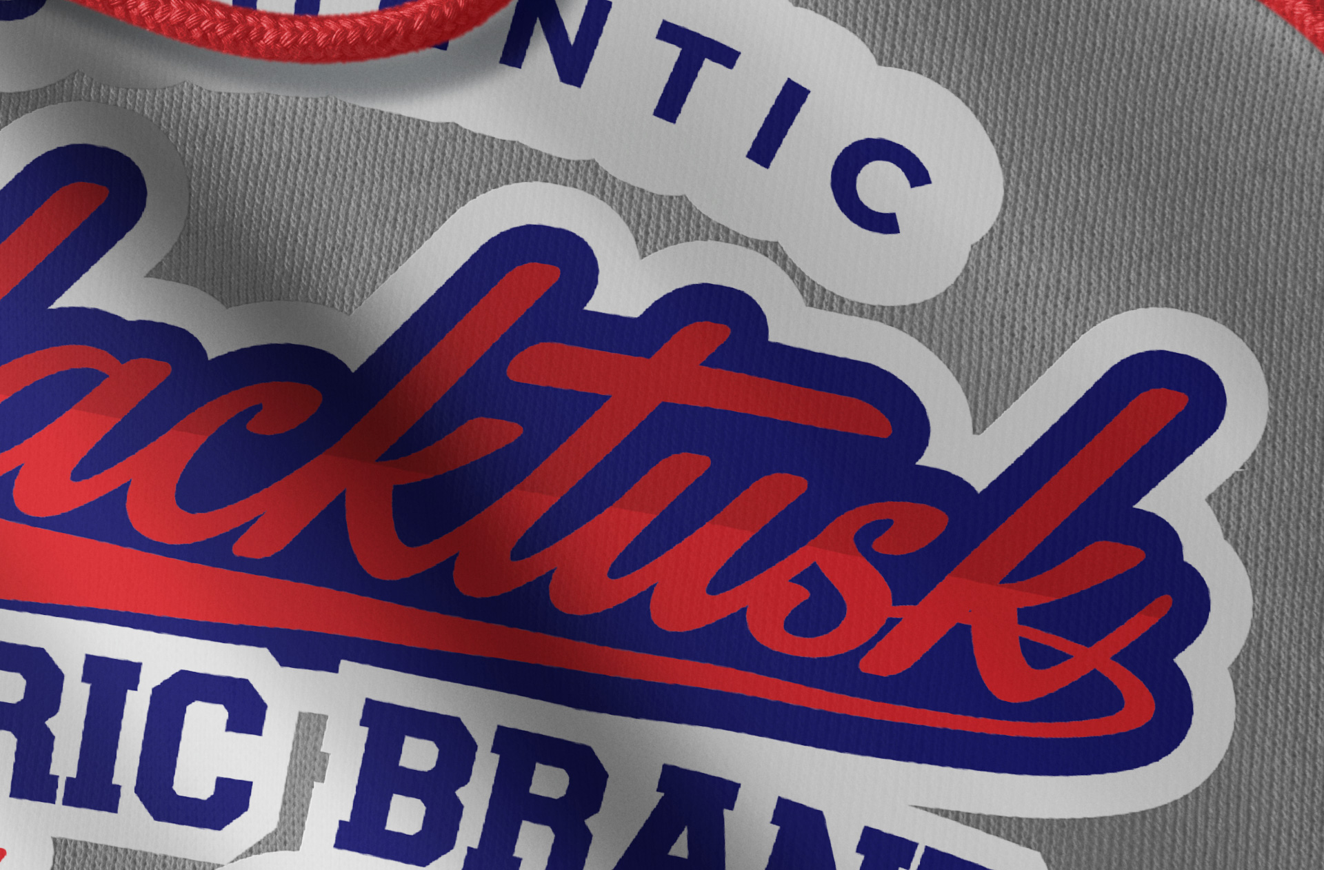 apparel branding mock-up