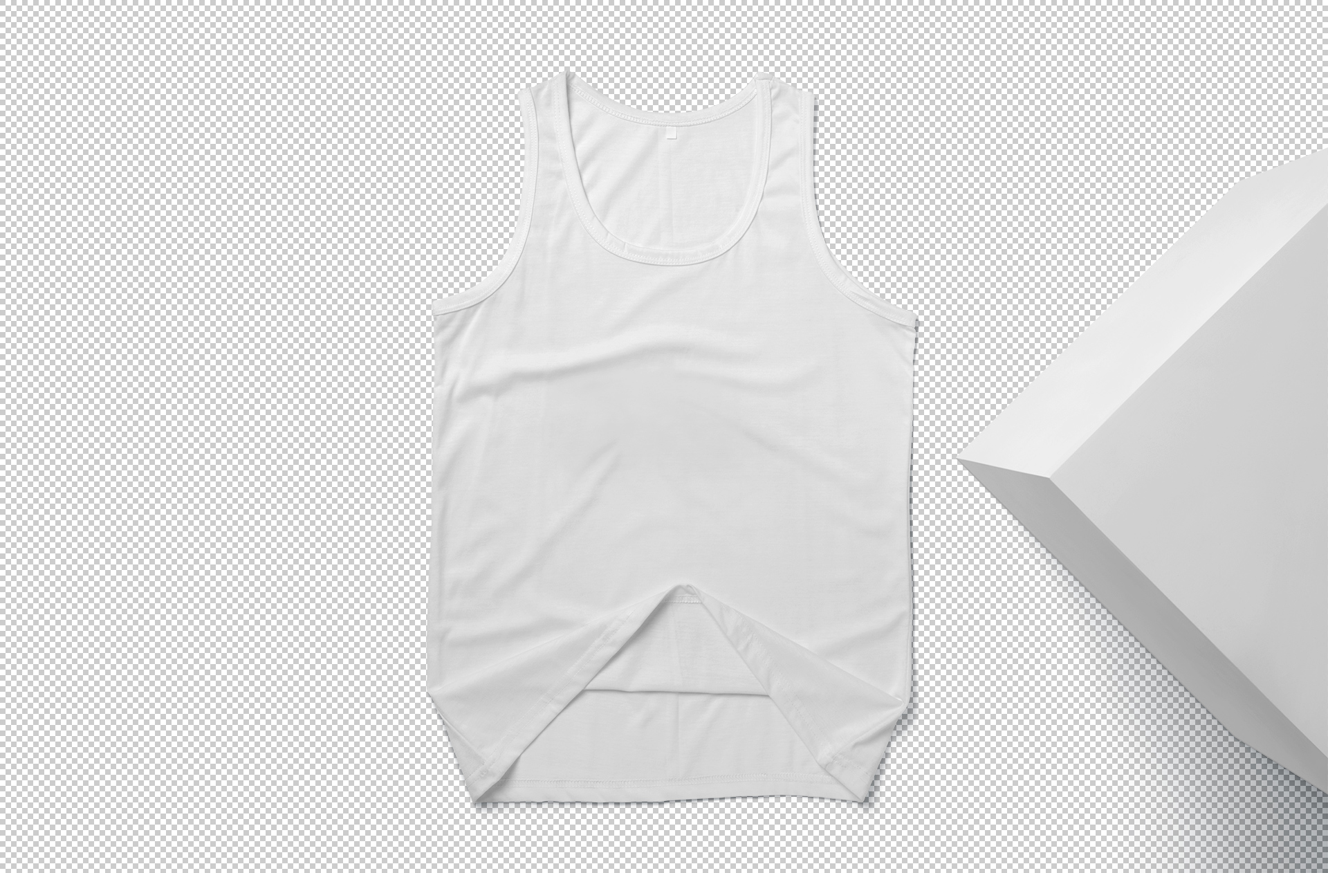 Customizable Pink Tank Top Mockup with Realistic Design