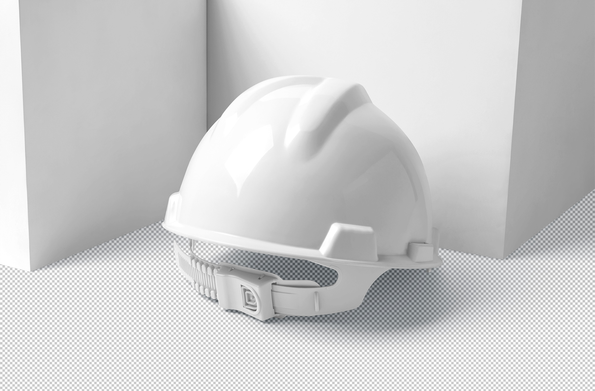 high-quality helmet mock-up