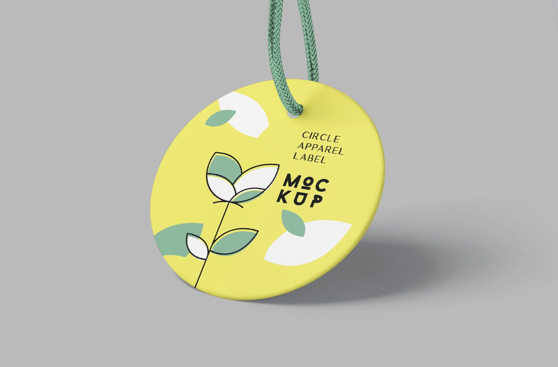 apparel label mock-up