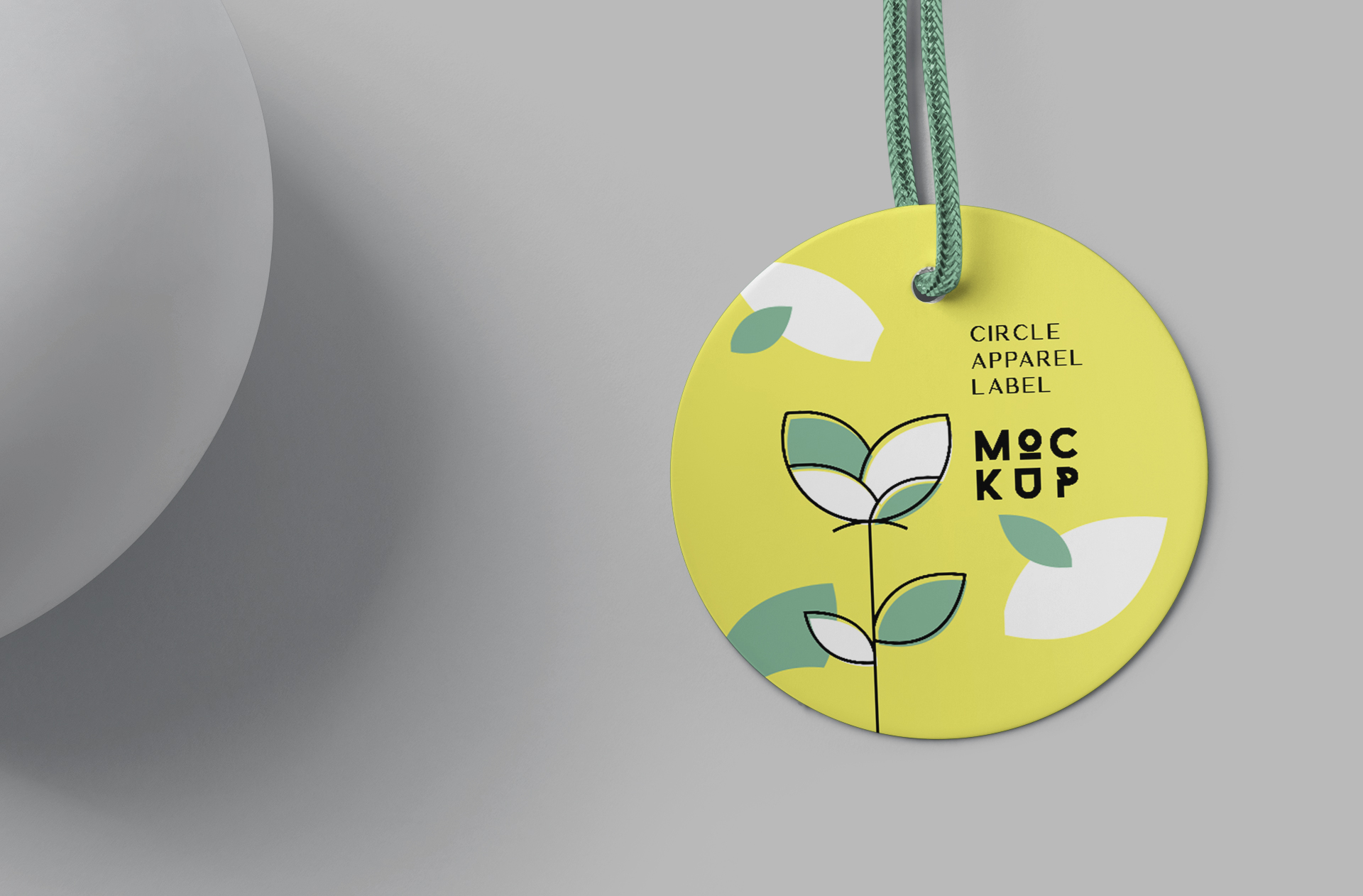 garment branding label PSD