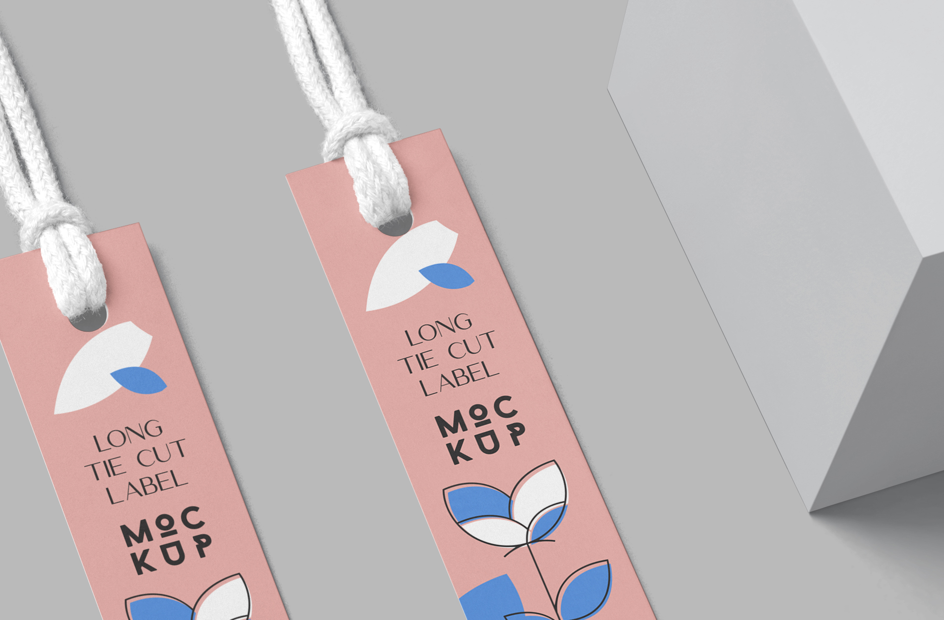product packaging label PSD