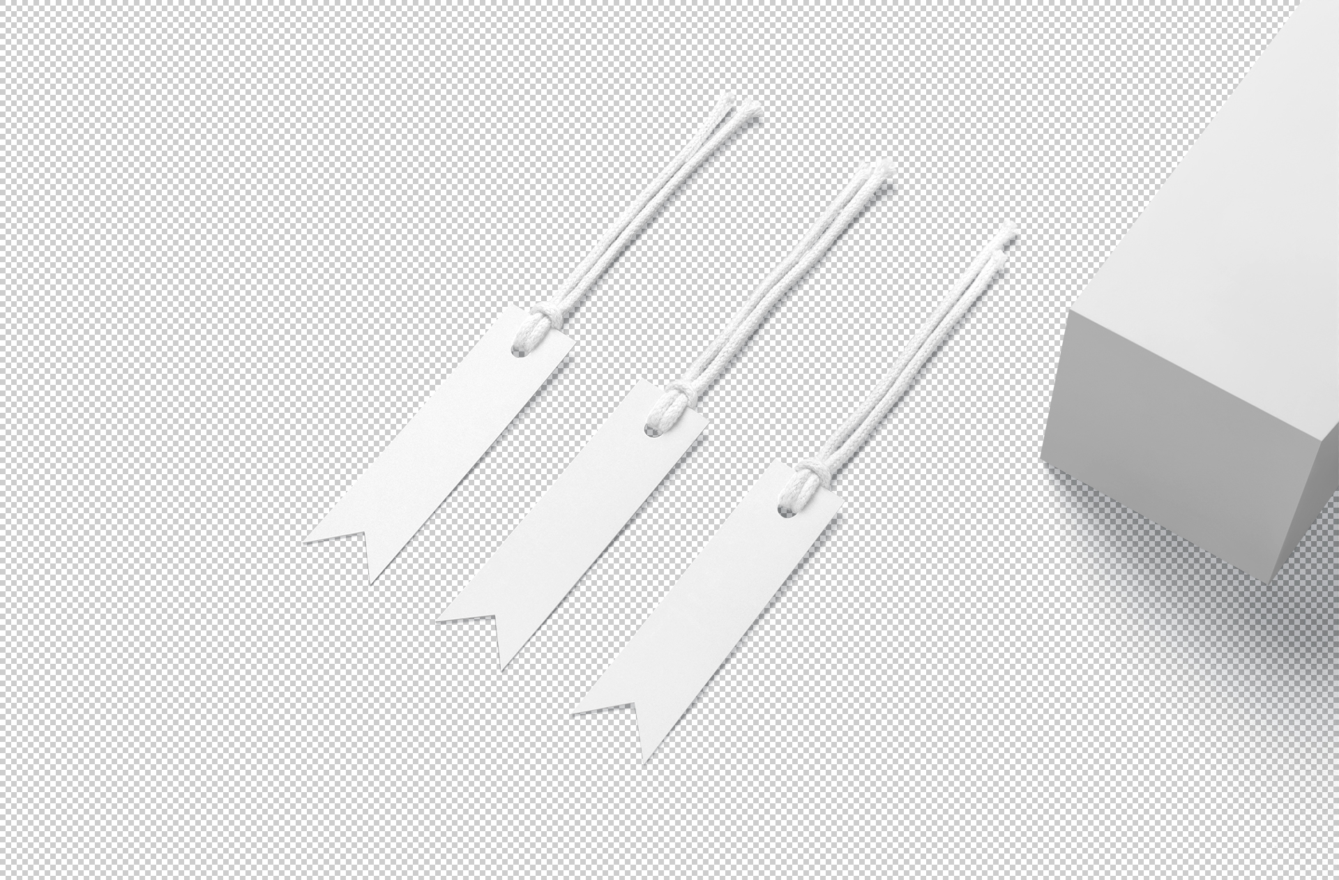 product packaging label mock-up