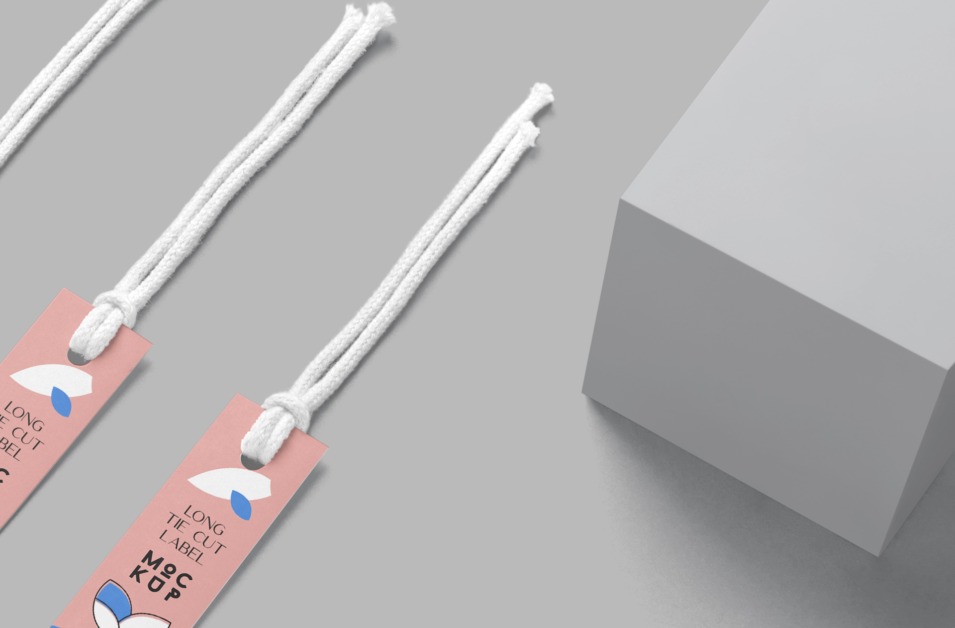 product packaging label mock-up
