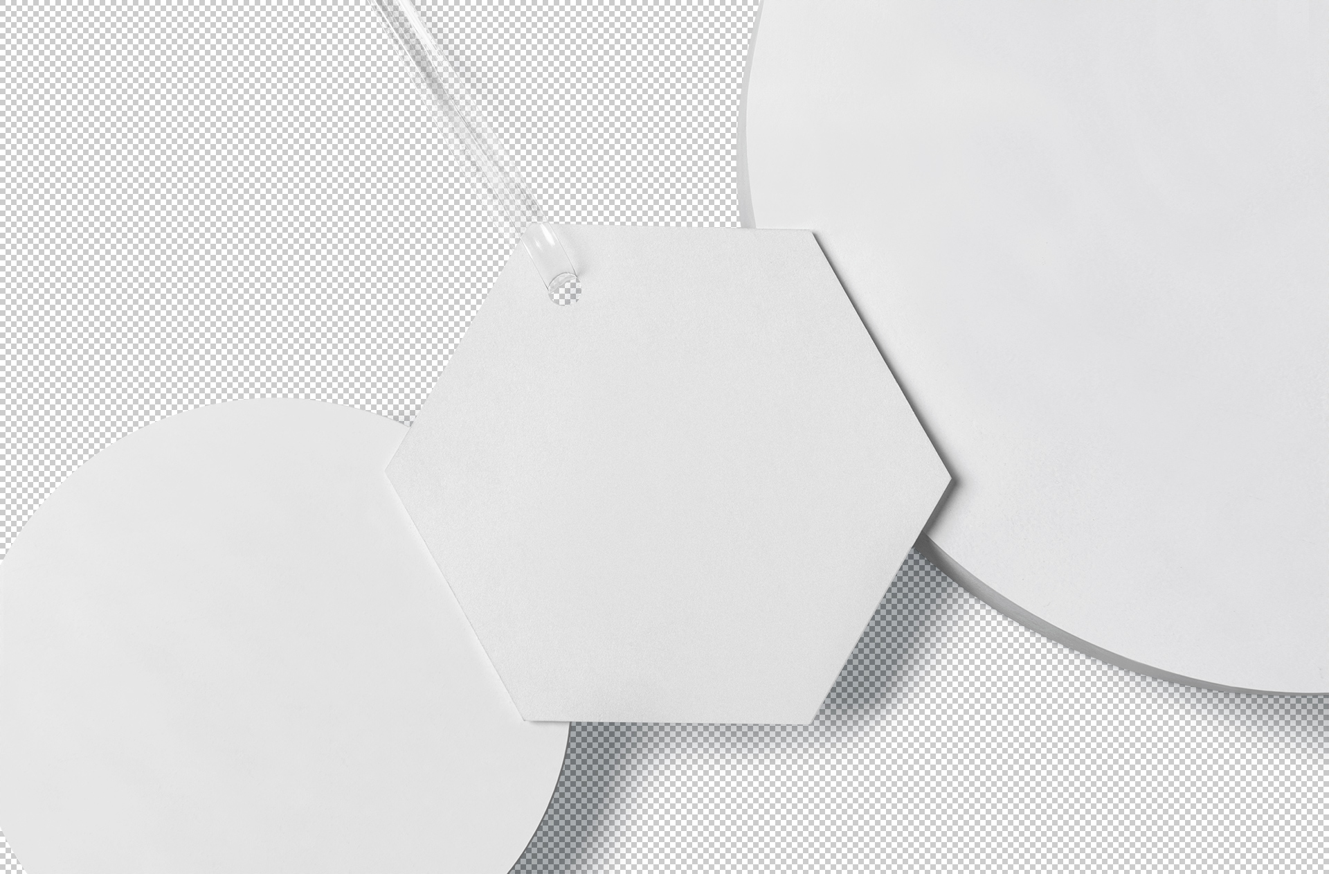 customizable garment label mock-up PSD