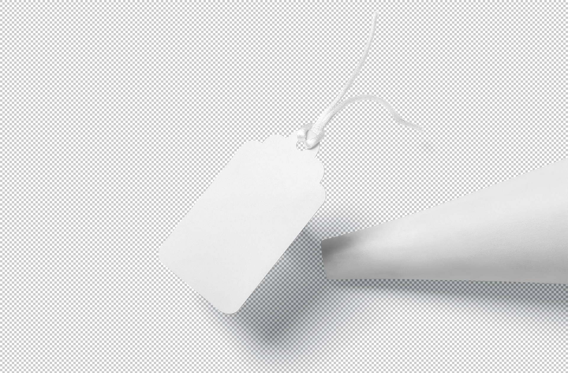 customizable branding label PSD mock-up