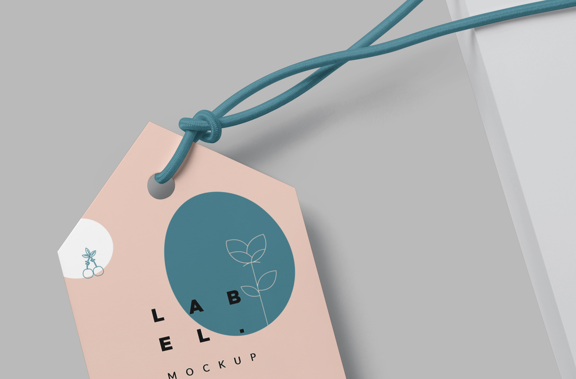 apparel tag design PSD