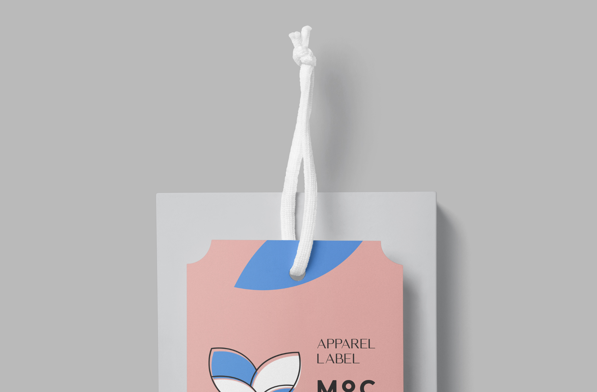 apparel tag PSD