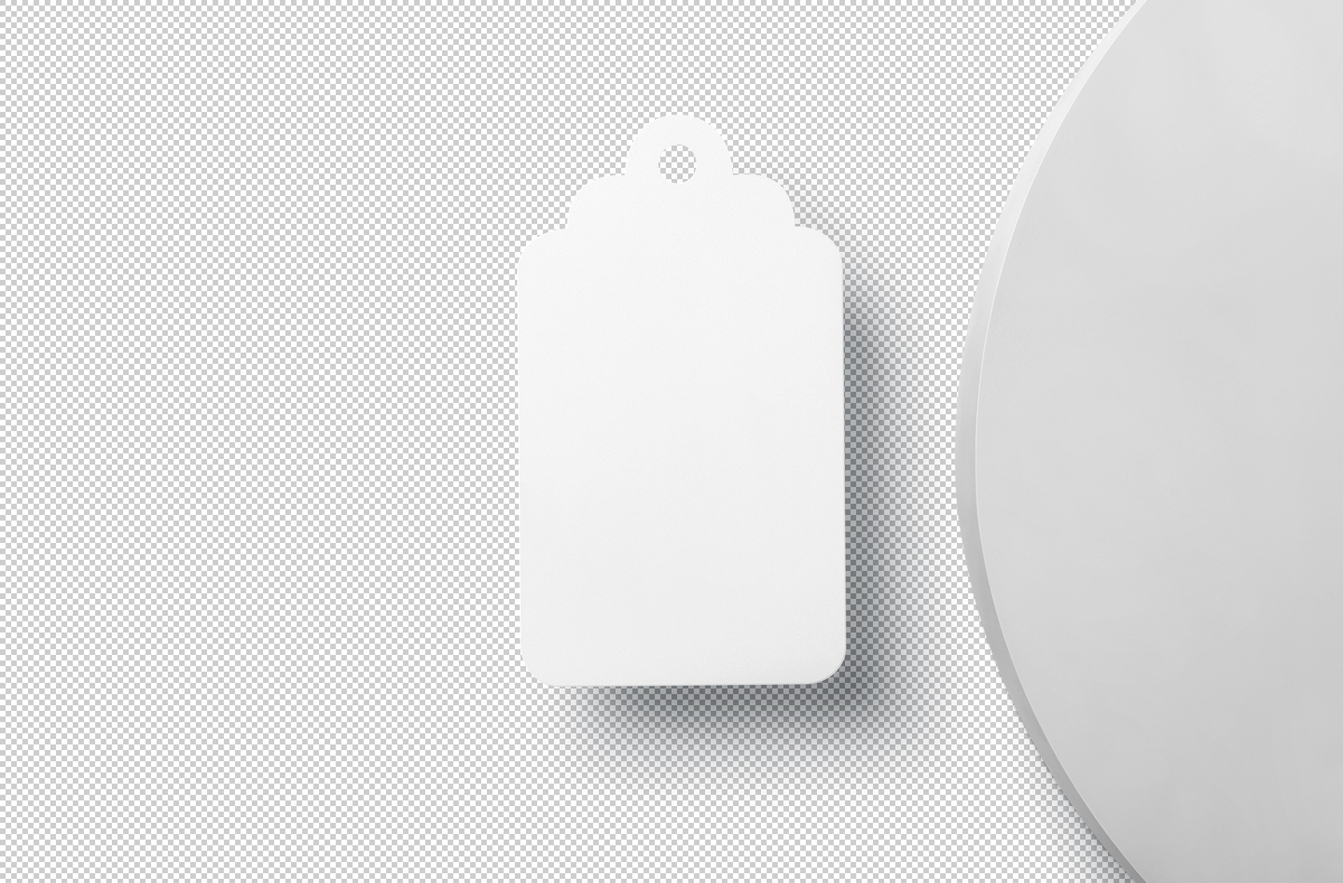 creative branding label mock-up PSD