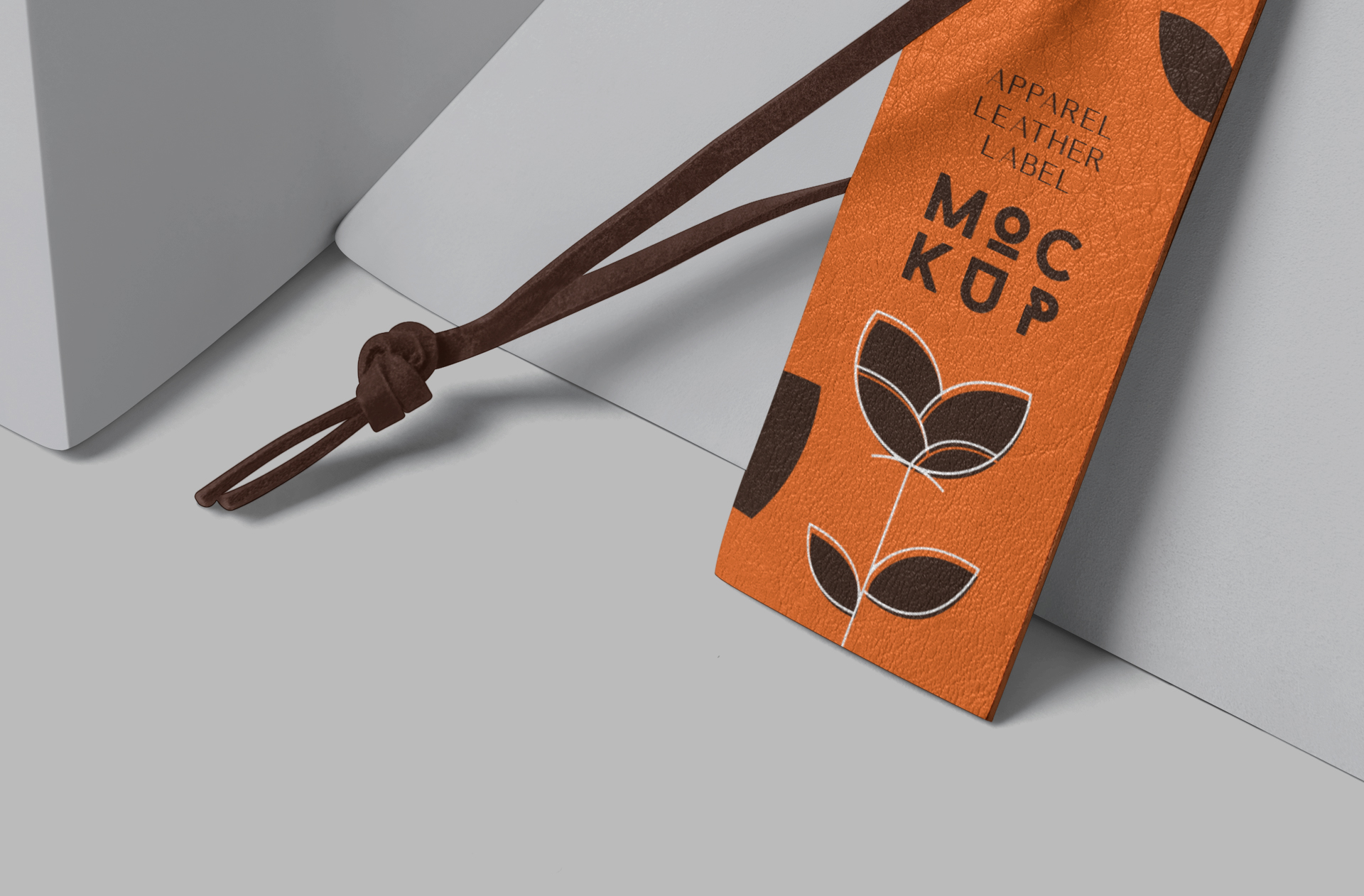 customizable apparel label PSD