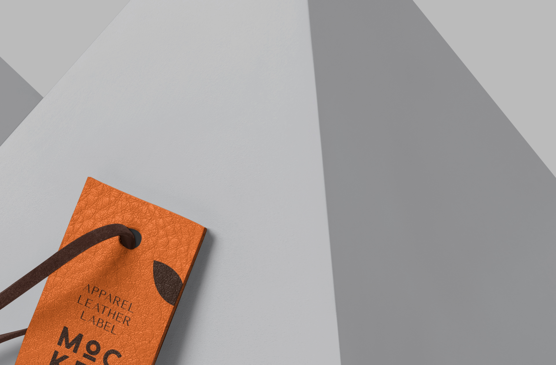 customizable apparel label PSD