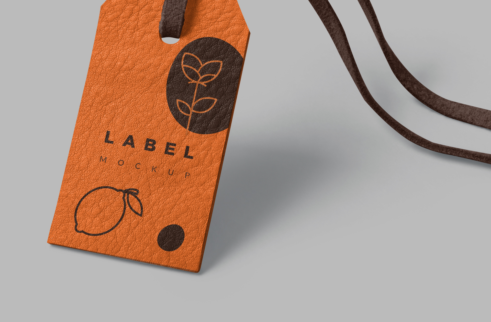 apparel label PSD