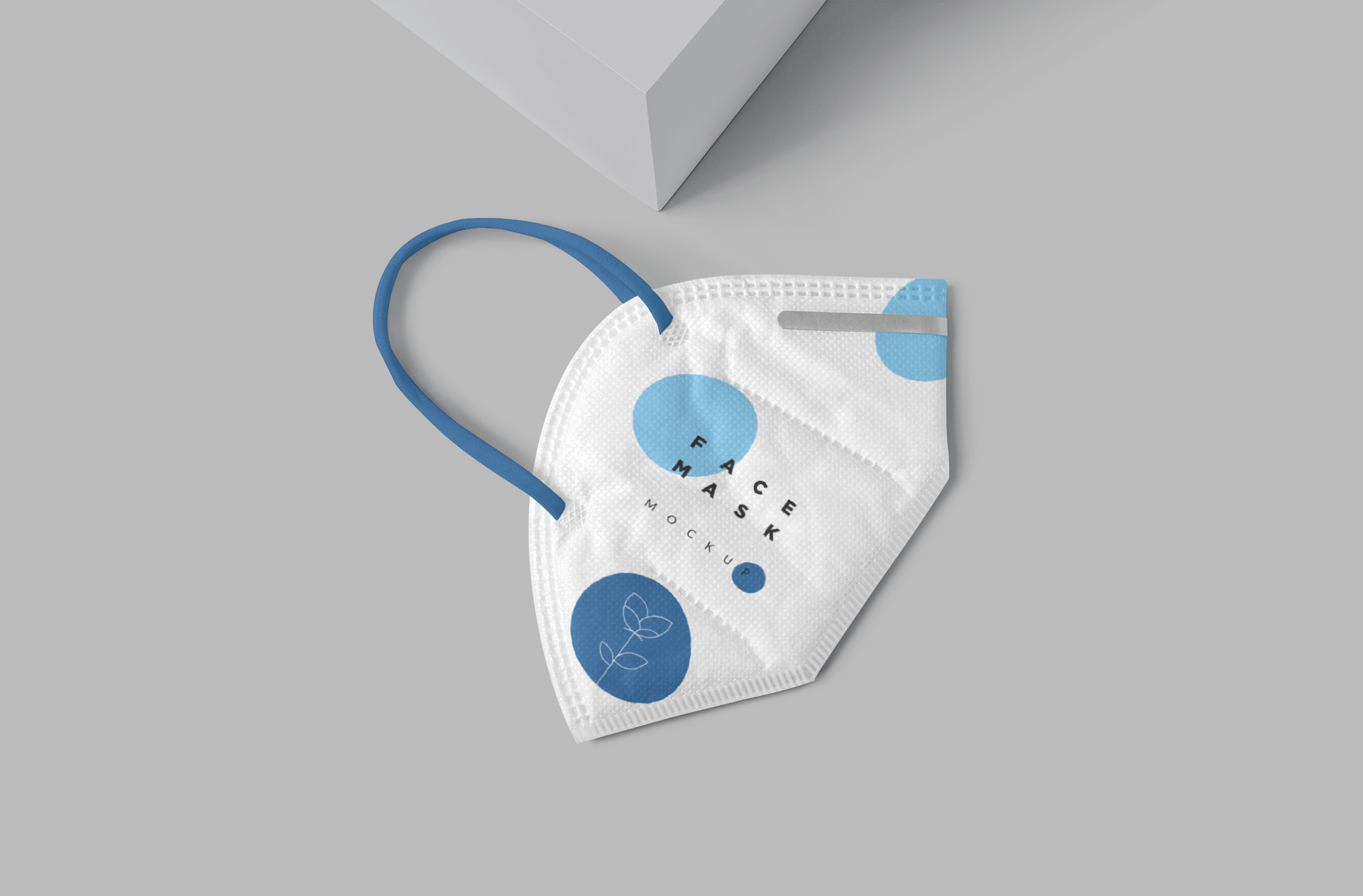 High-Quality KN95 Face Mask Mock-Up for Medical Use