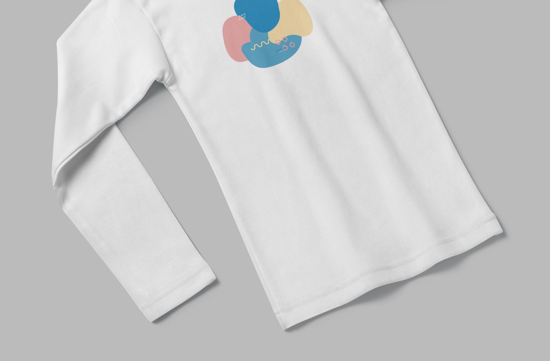 children's apparel mock-up PSD
