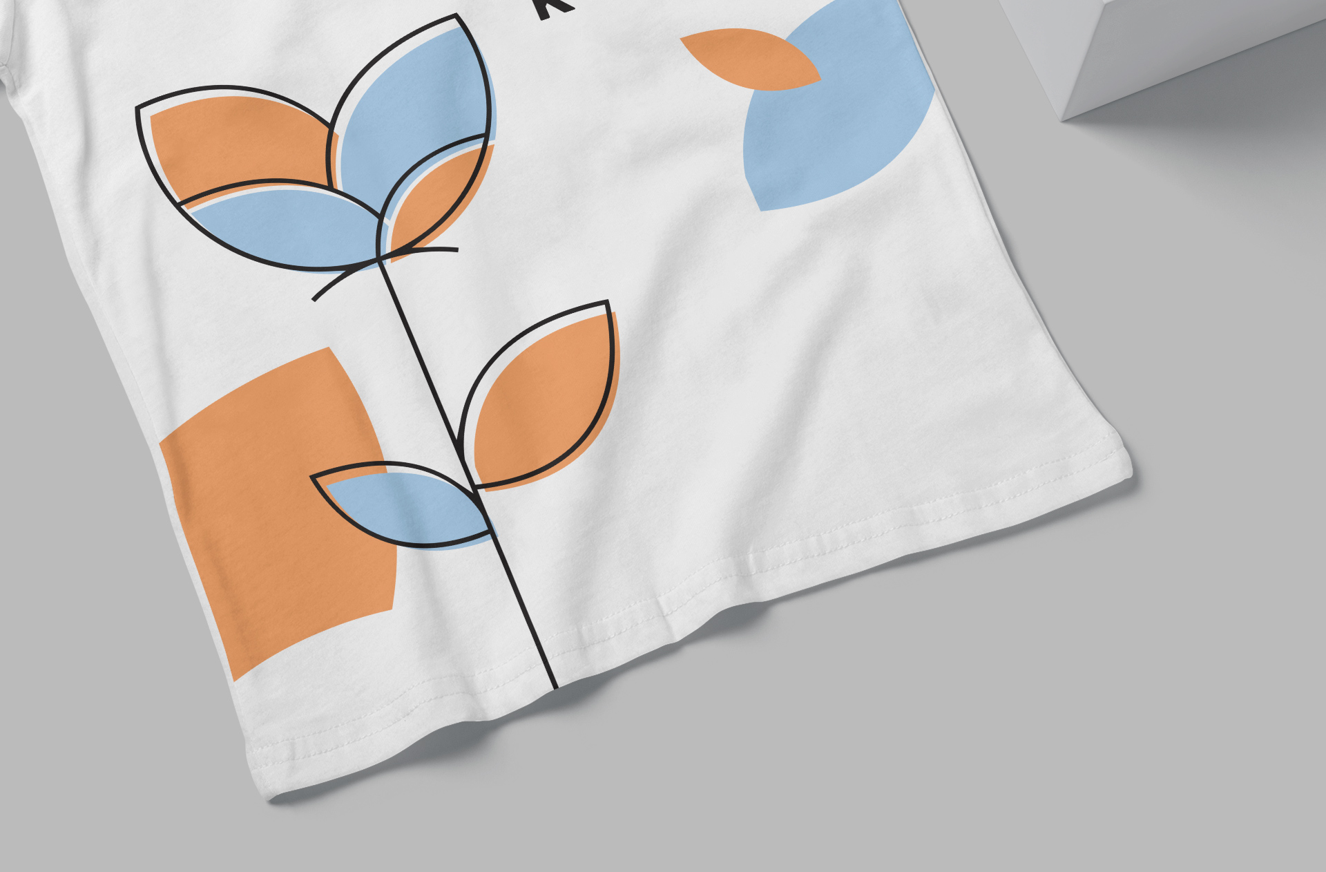 children clothing mock-up