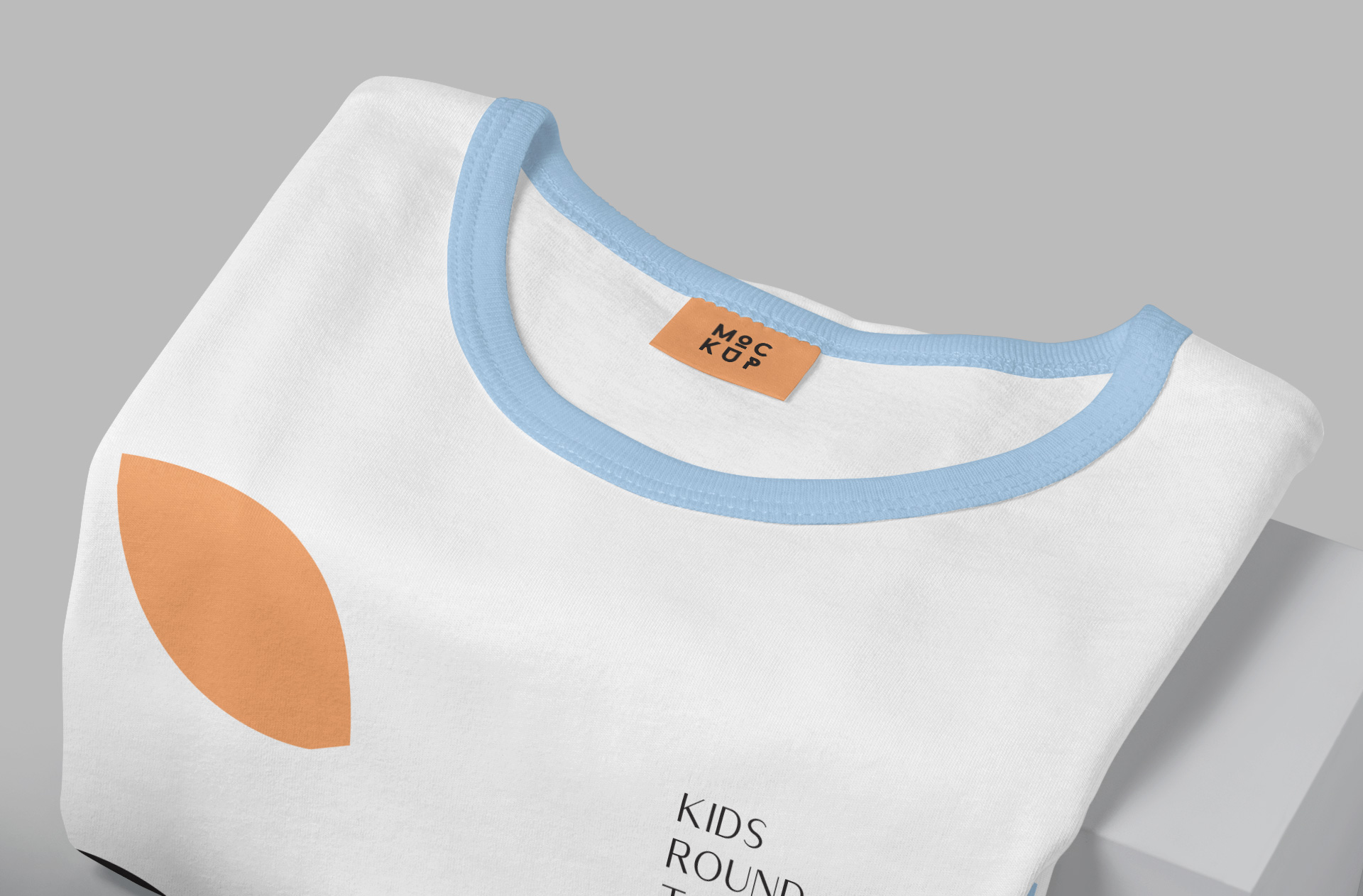 children clothing mock-up