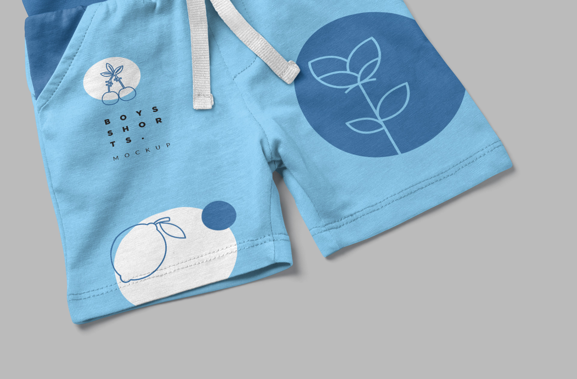 boy's fashion shorts mockup