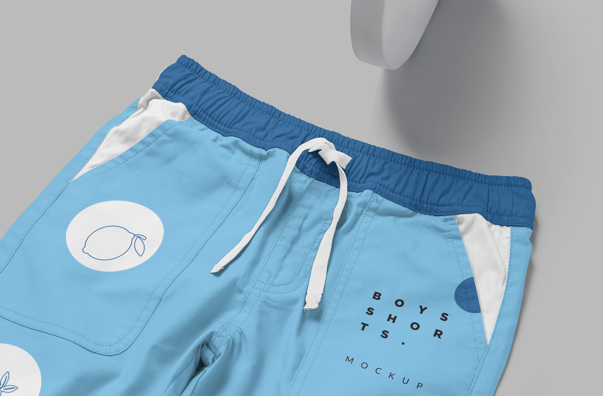 boy's fashion shorts mockup