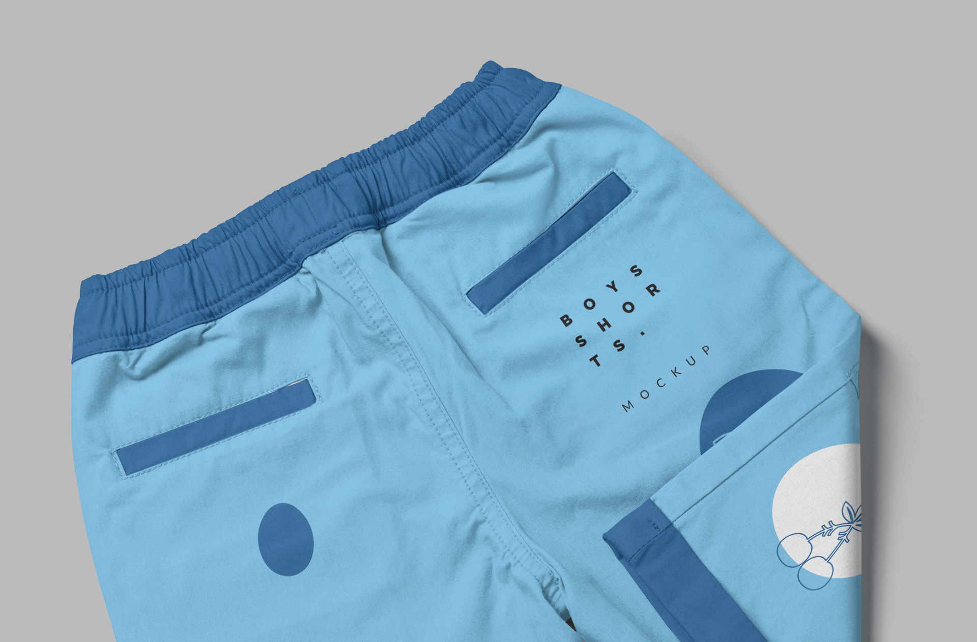 boy's fashion shorts mockup