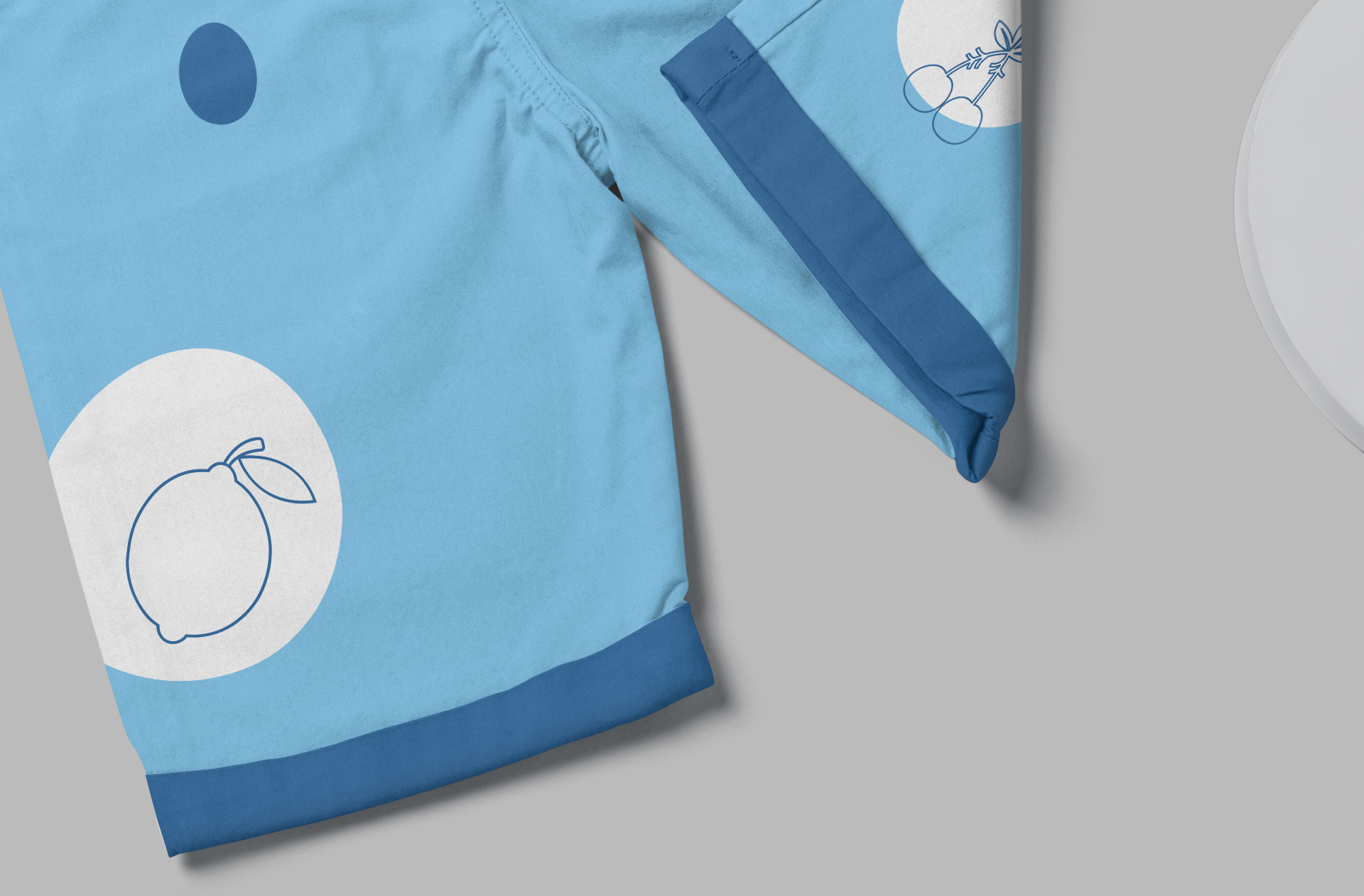 boy's fashion shorts mockup