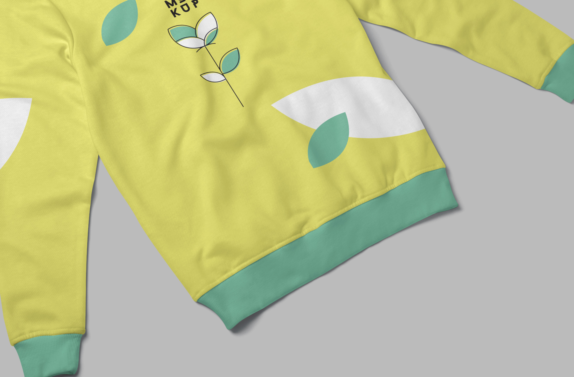 back view hoodie mock-up