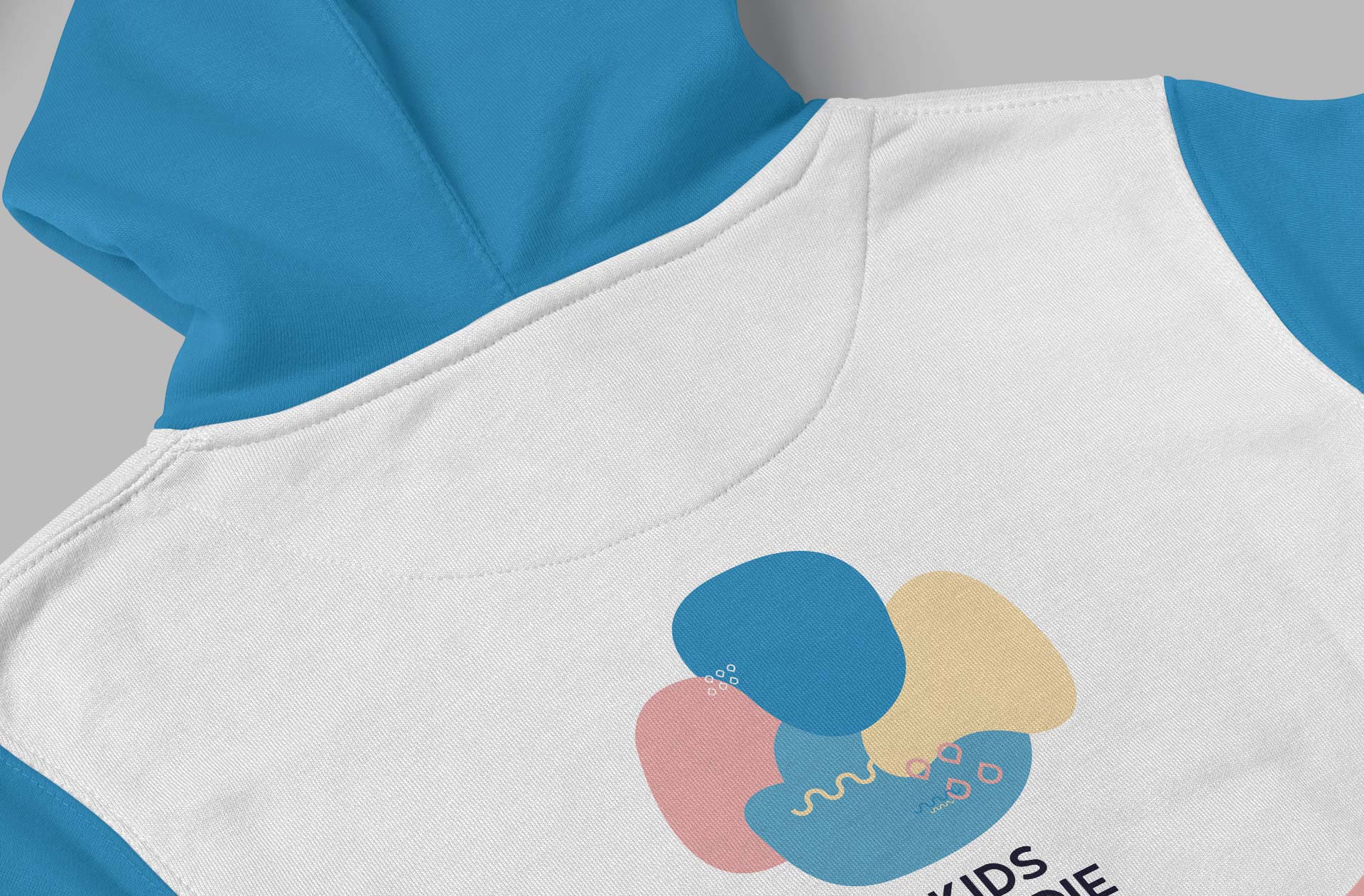 kidswear branding mockup PSD