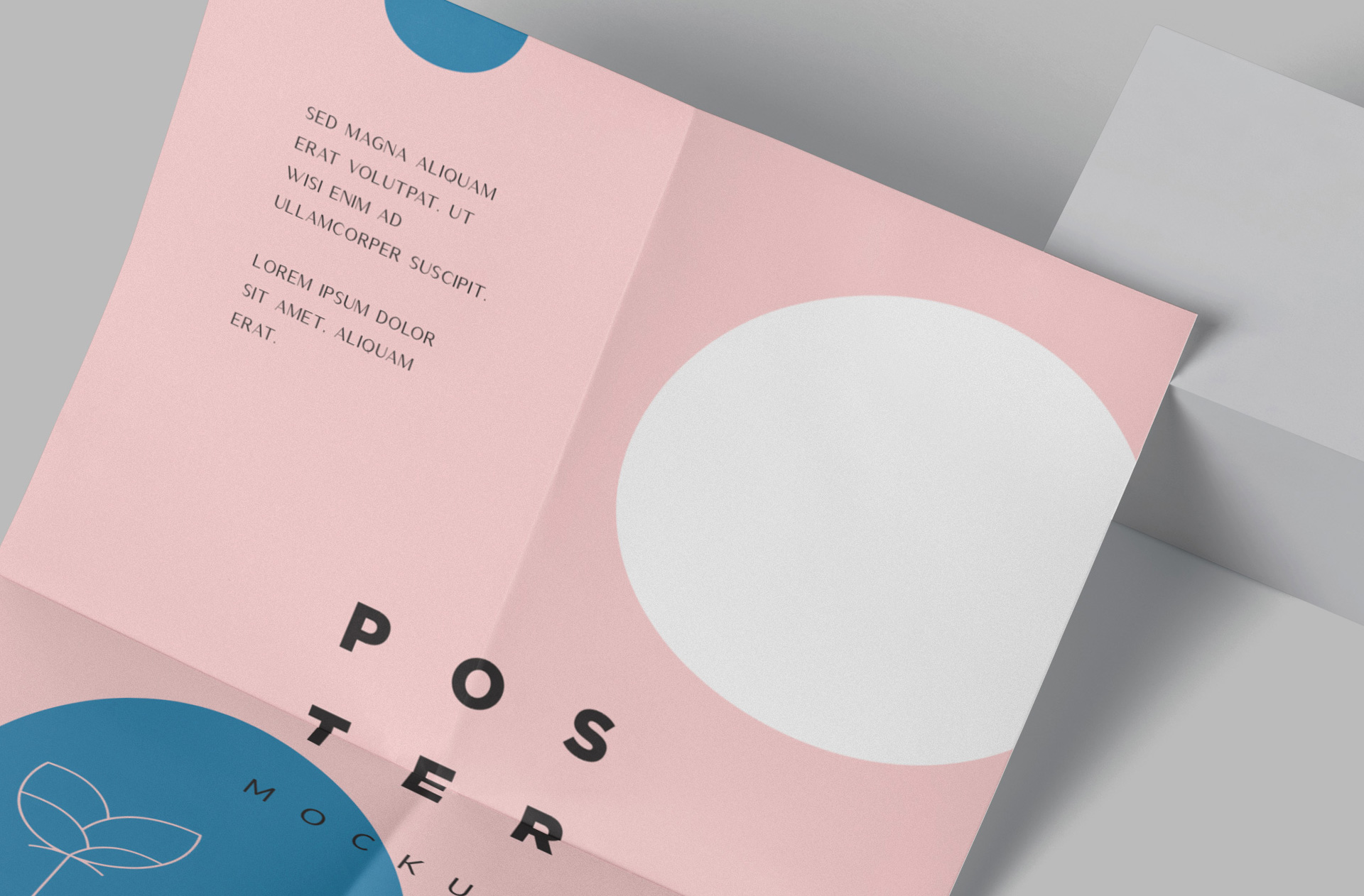 advertising poster design PSD