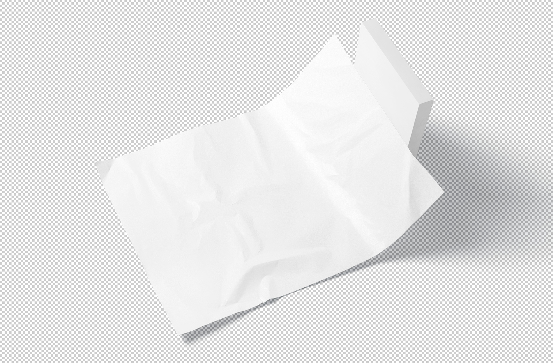 Creative Crumpled A3 Poster Mockup for Advertising