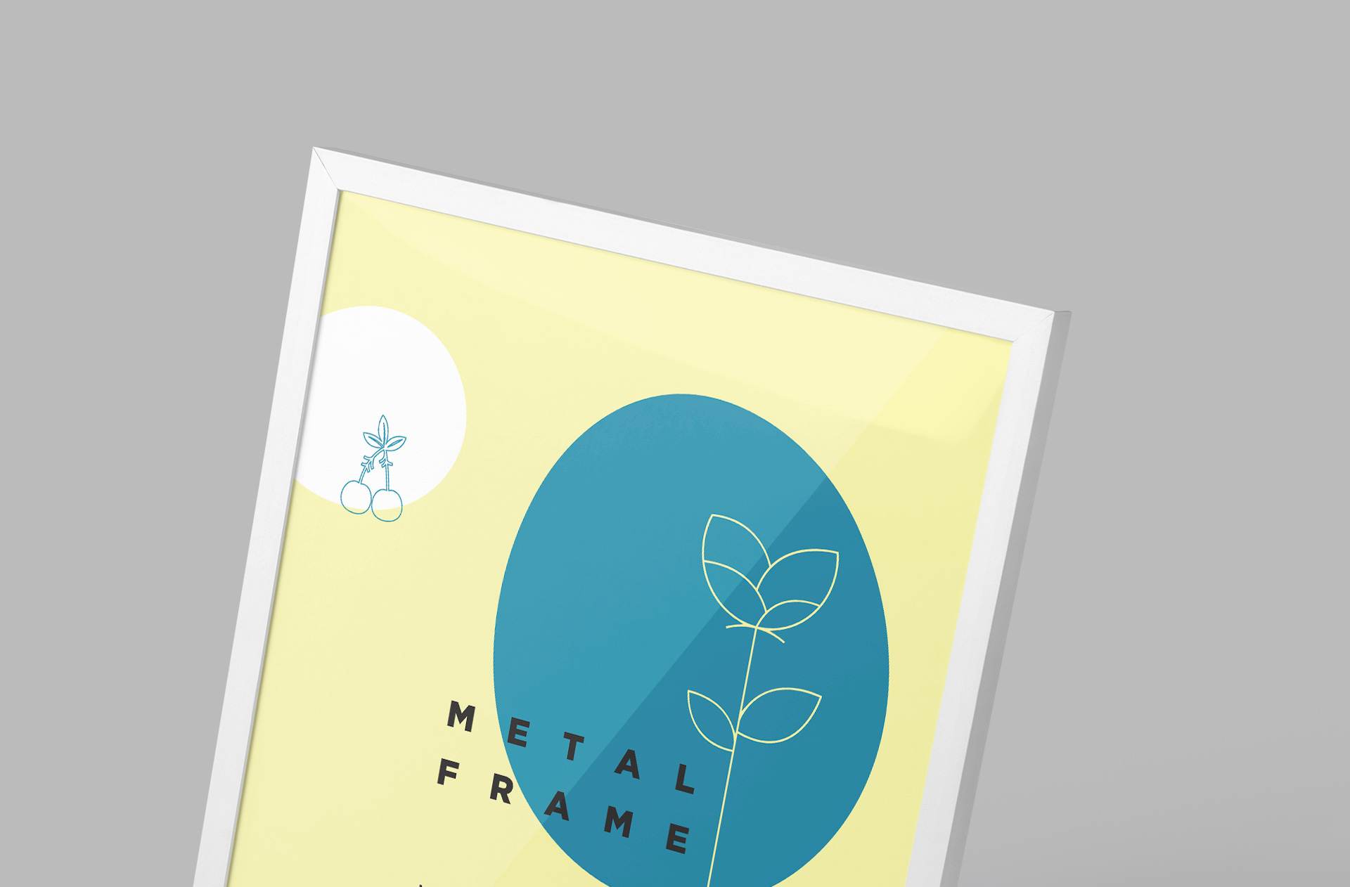 artwork display mock-up