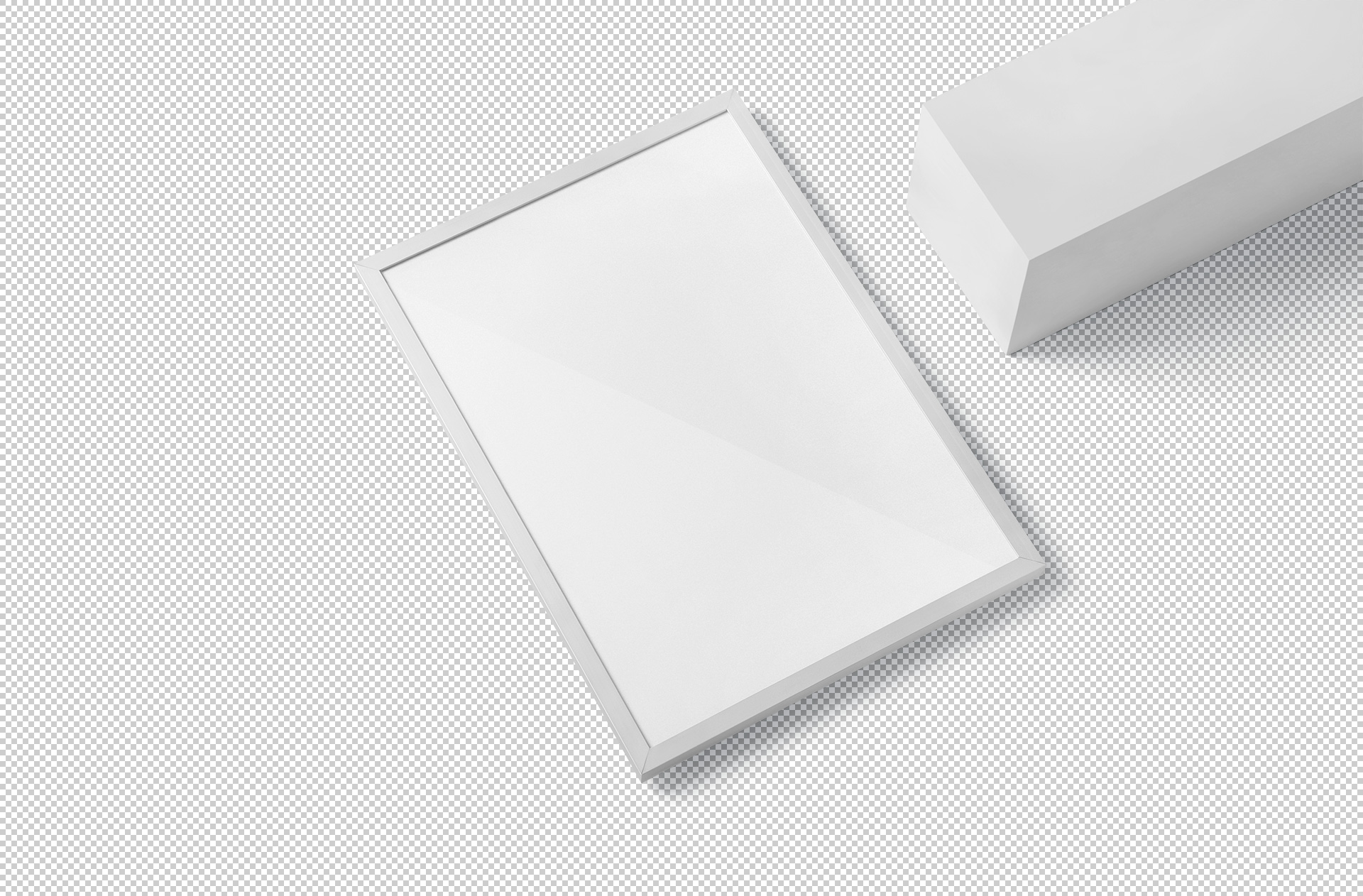Minimal Metal Frame Mockup for Posters and Art