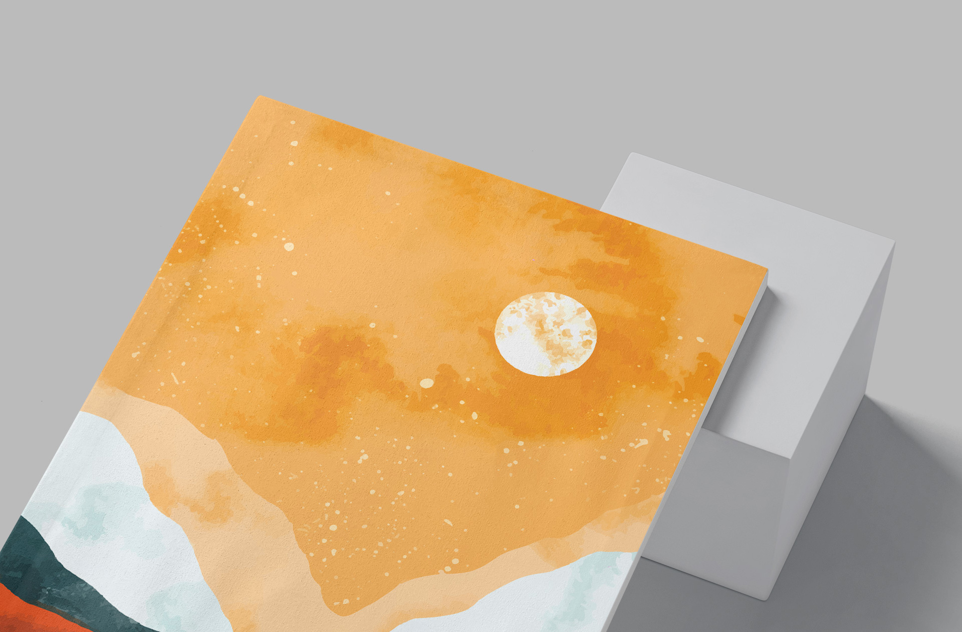 artistic frame mockup