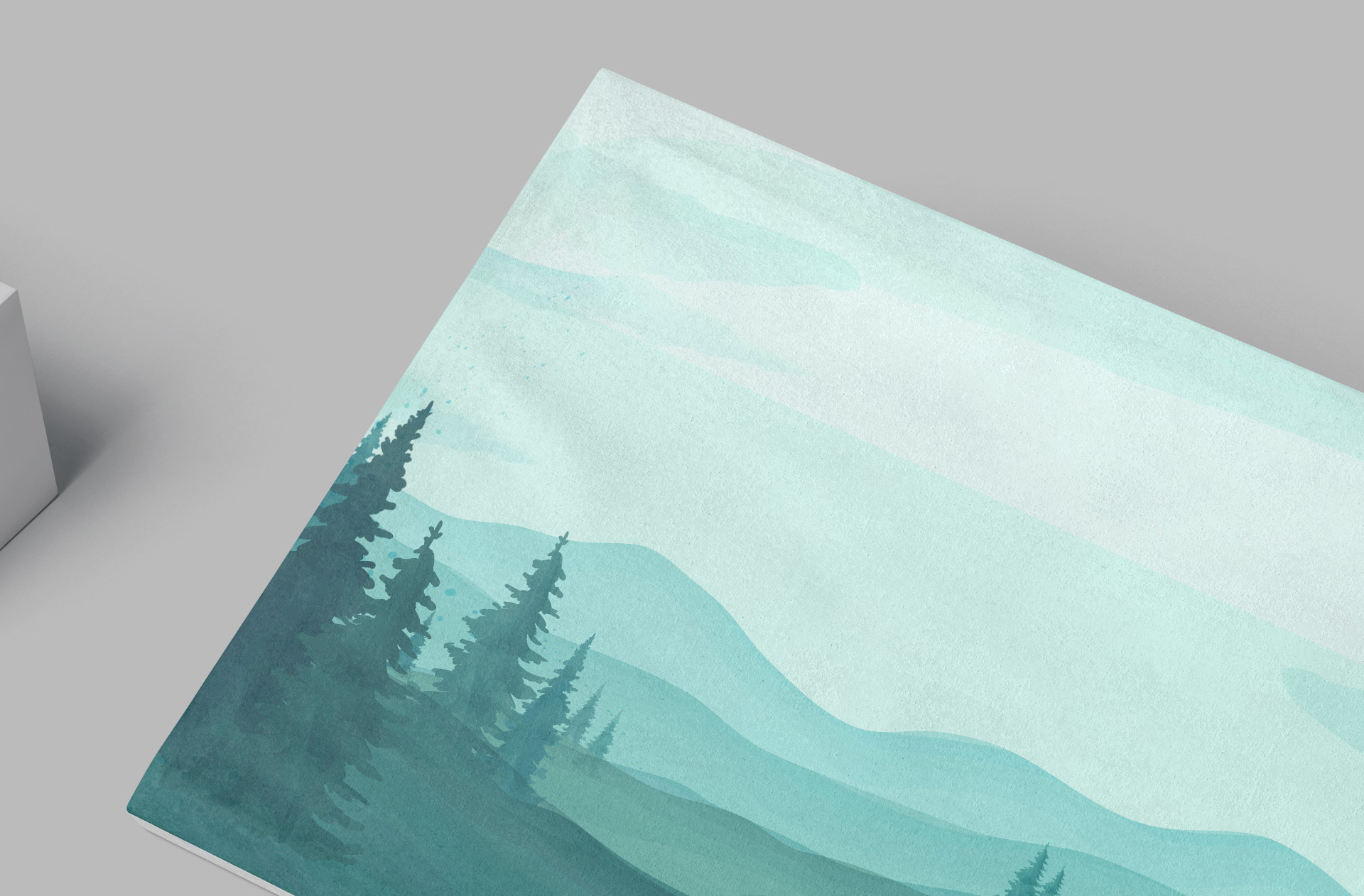 horizontal frame mockup