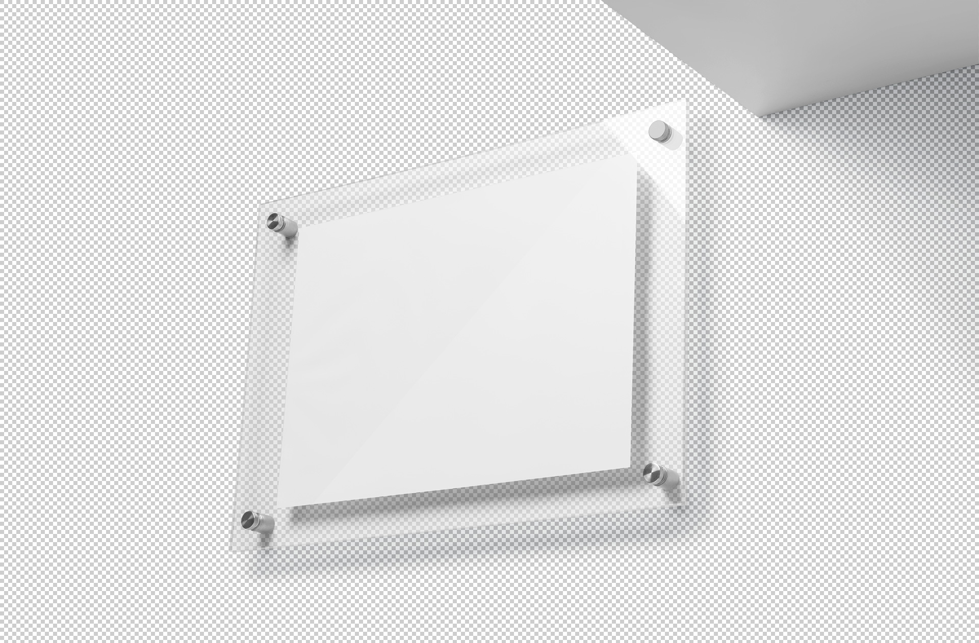clear glass mock-up