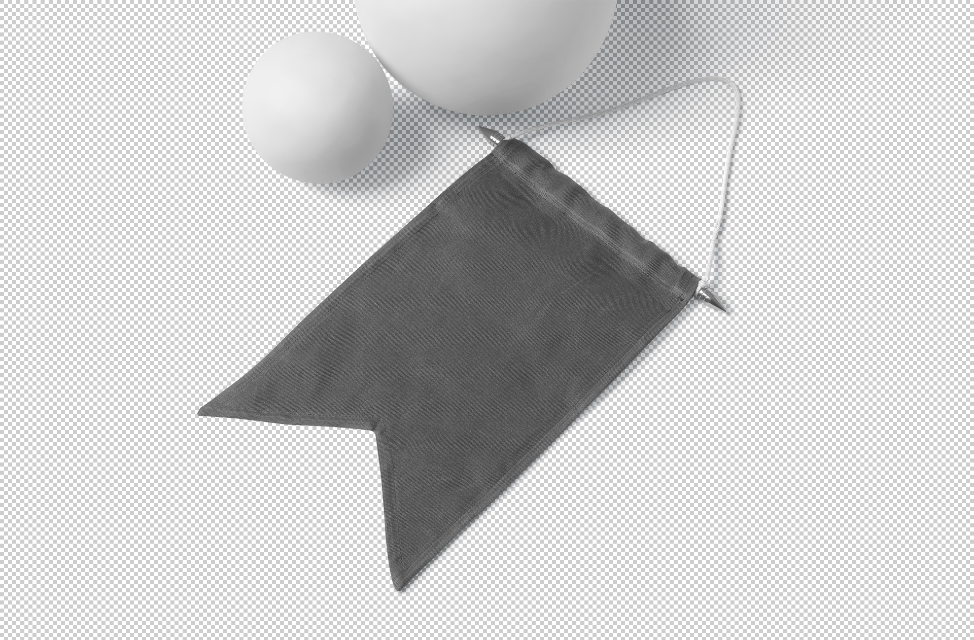 custom branding flag mock-up
